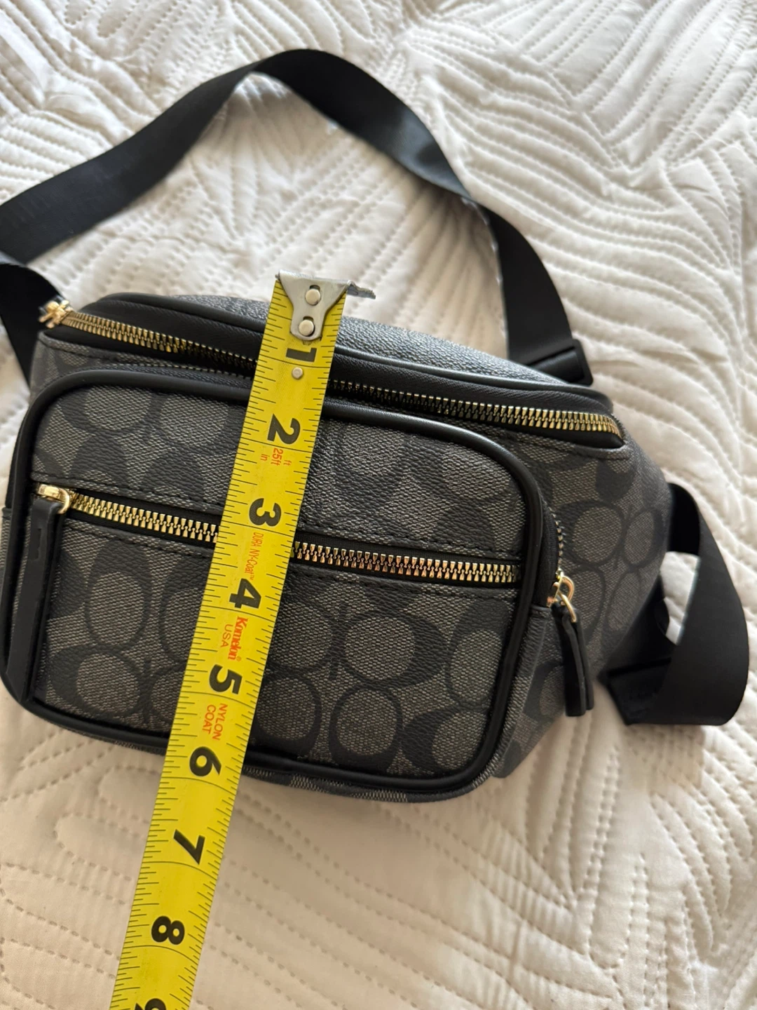 Brown Monogram Fanny Pack Belt Bag Crossbody Waist Bag - photo 3
