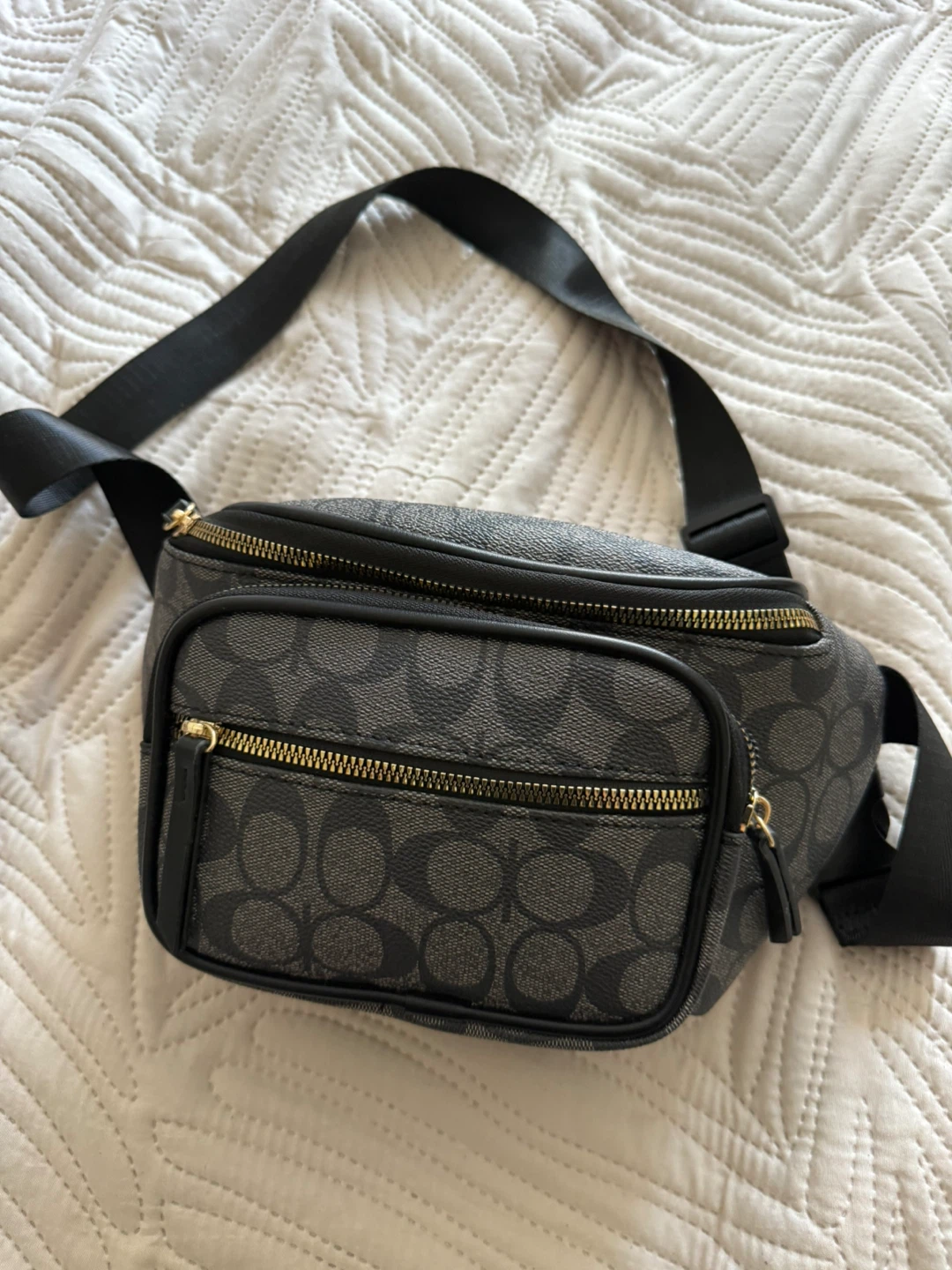 Brown Monogram Fanny Pack Belt Bag Crossbody Waist Bag