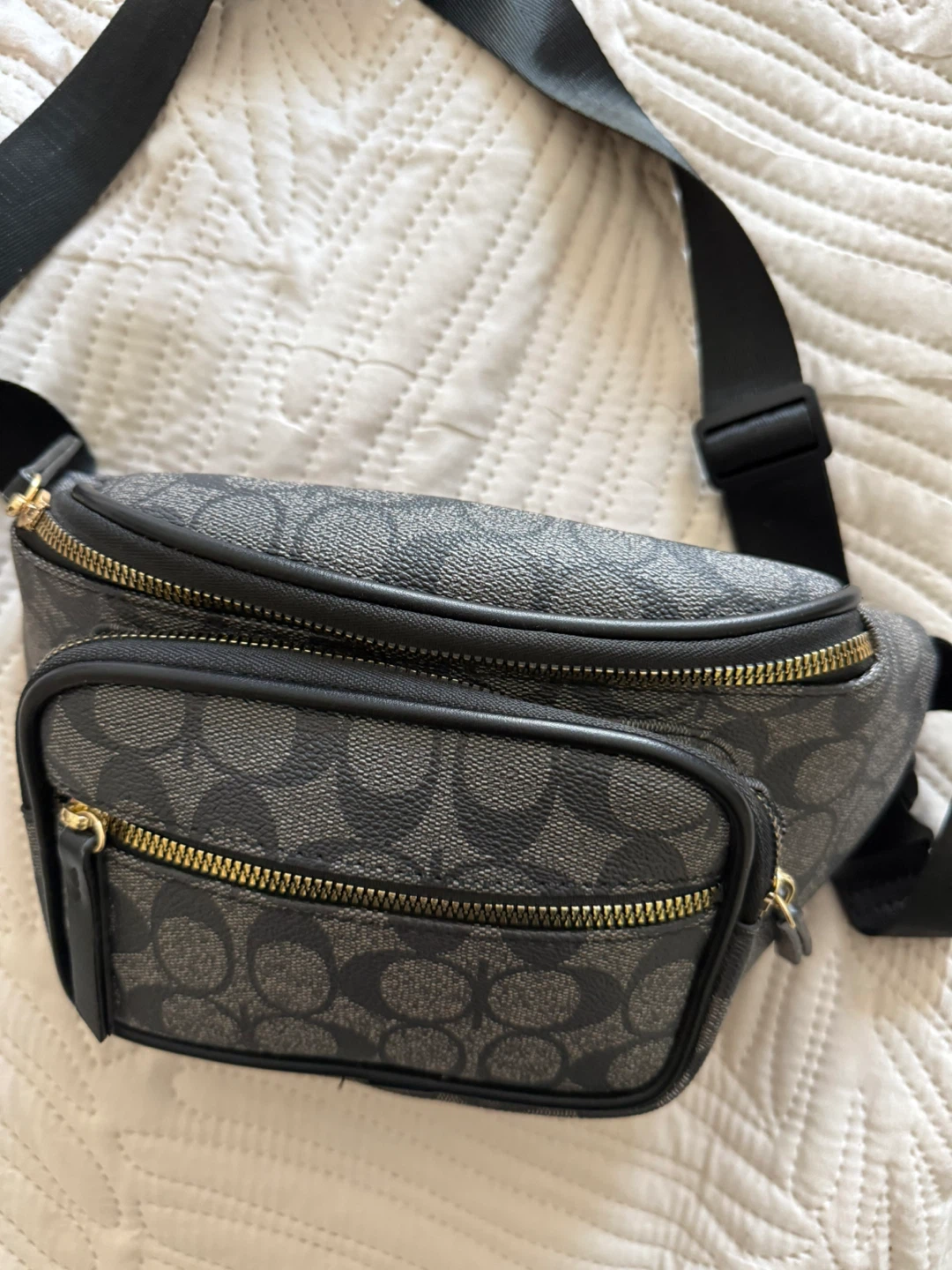 Brown Monogram Fanny Pack Belt Bag Crossbody Waist Bag - photo 2