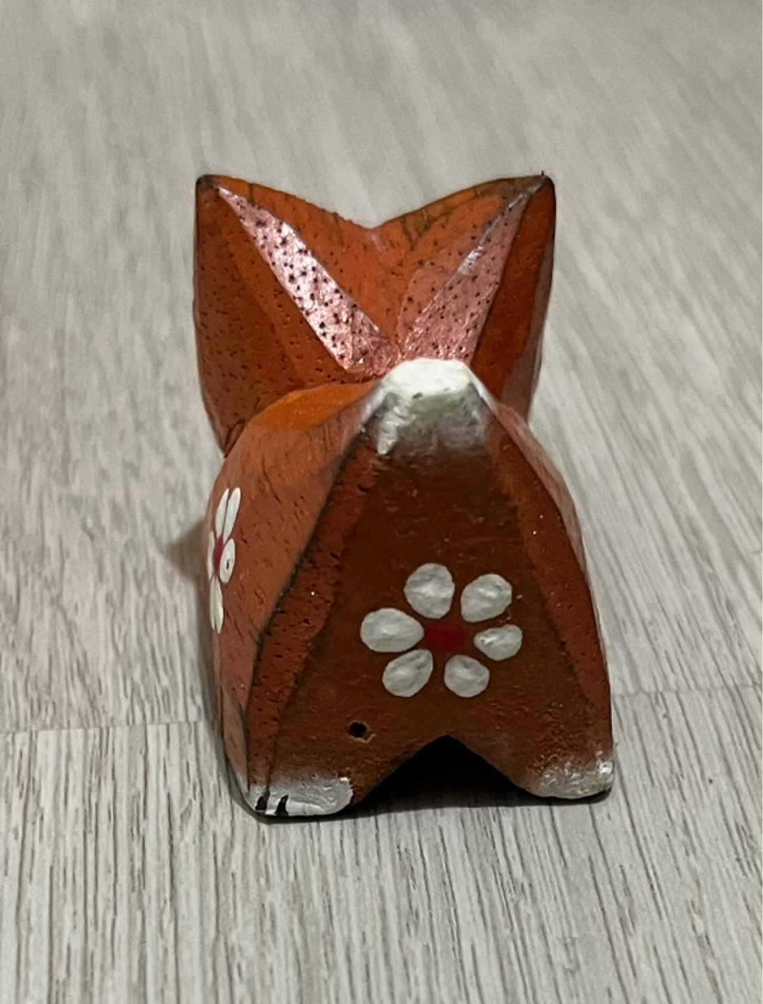 Wooden cat trinket - photo 3