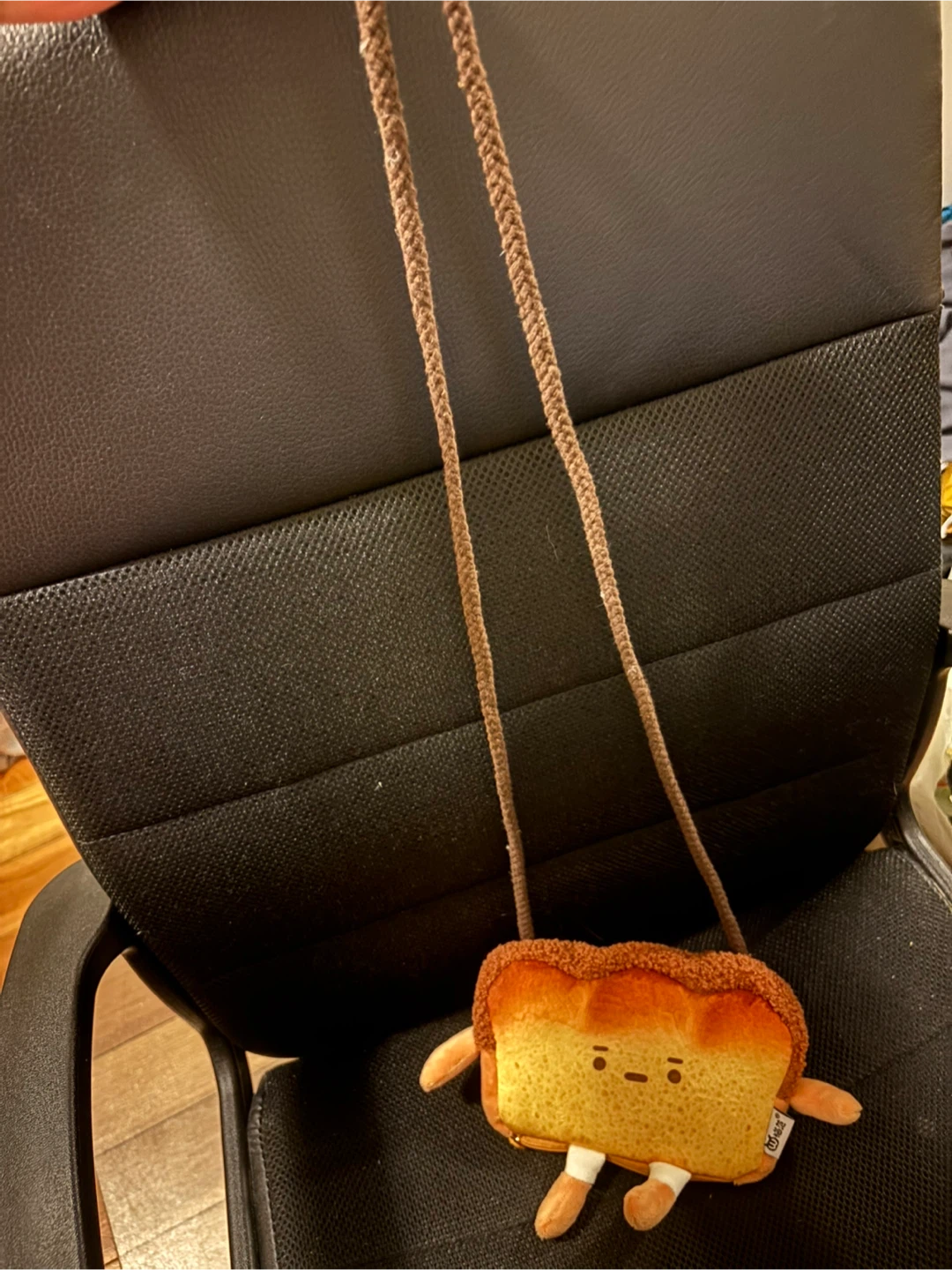 Toast Plush Coin Purse with Straps - photo 3