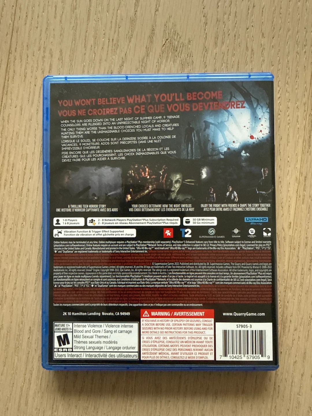 The Quarry Video Game for PS5 - photo 2