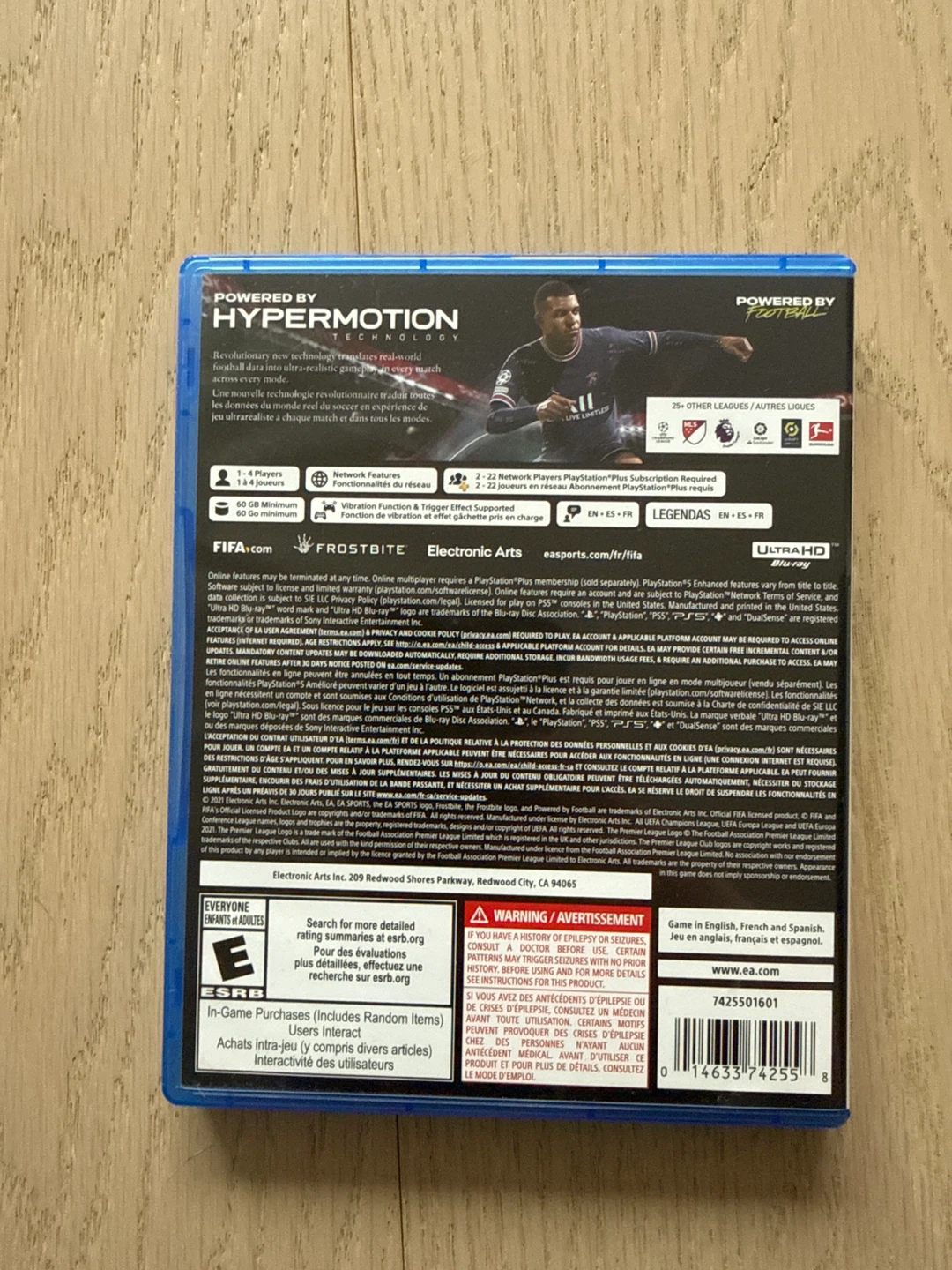 FIFA 22 PS5 Video Game - photo 2
