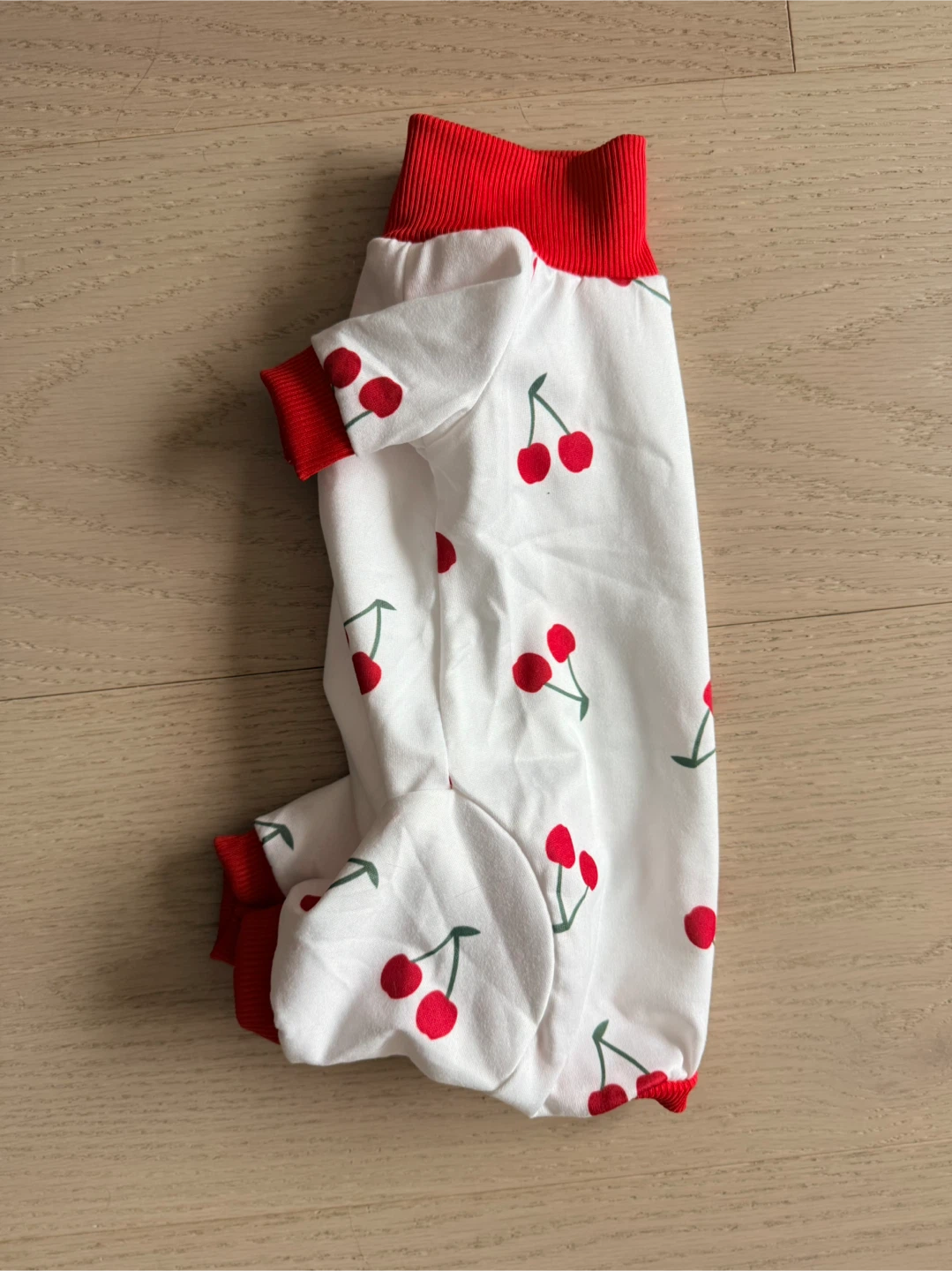 Pet Pajamas - Cherry Print - Size XS - photo 4