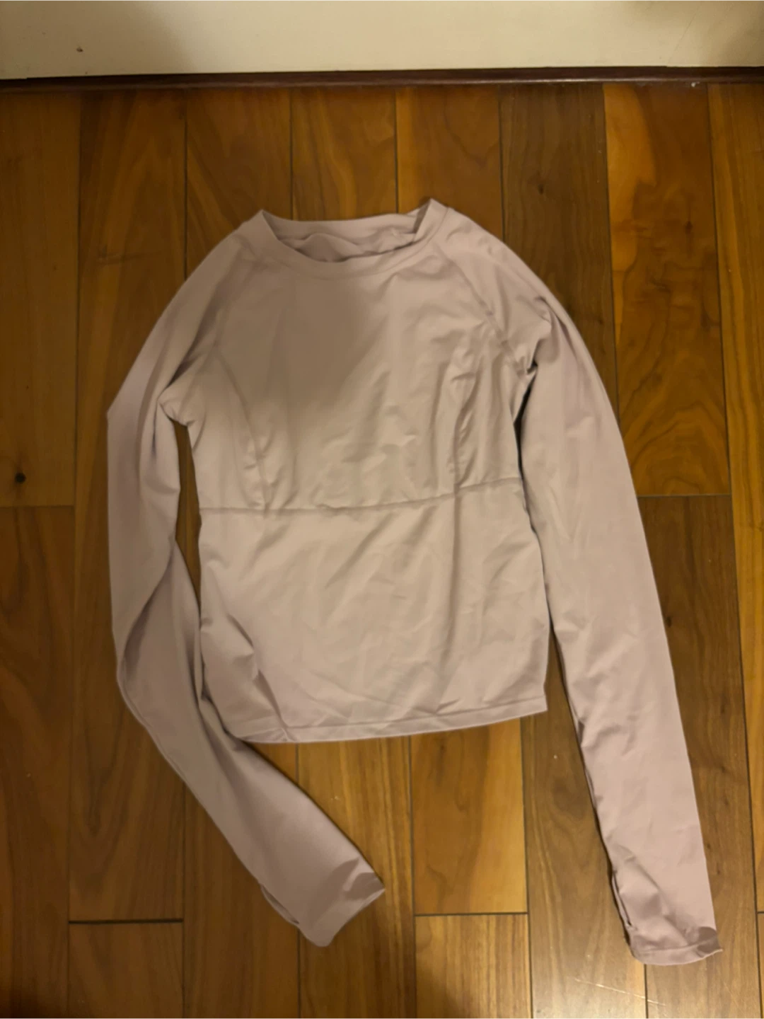 Light Pink Long Sleeve Athletic Top - photo 2
