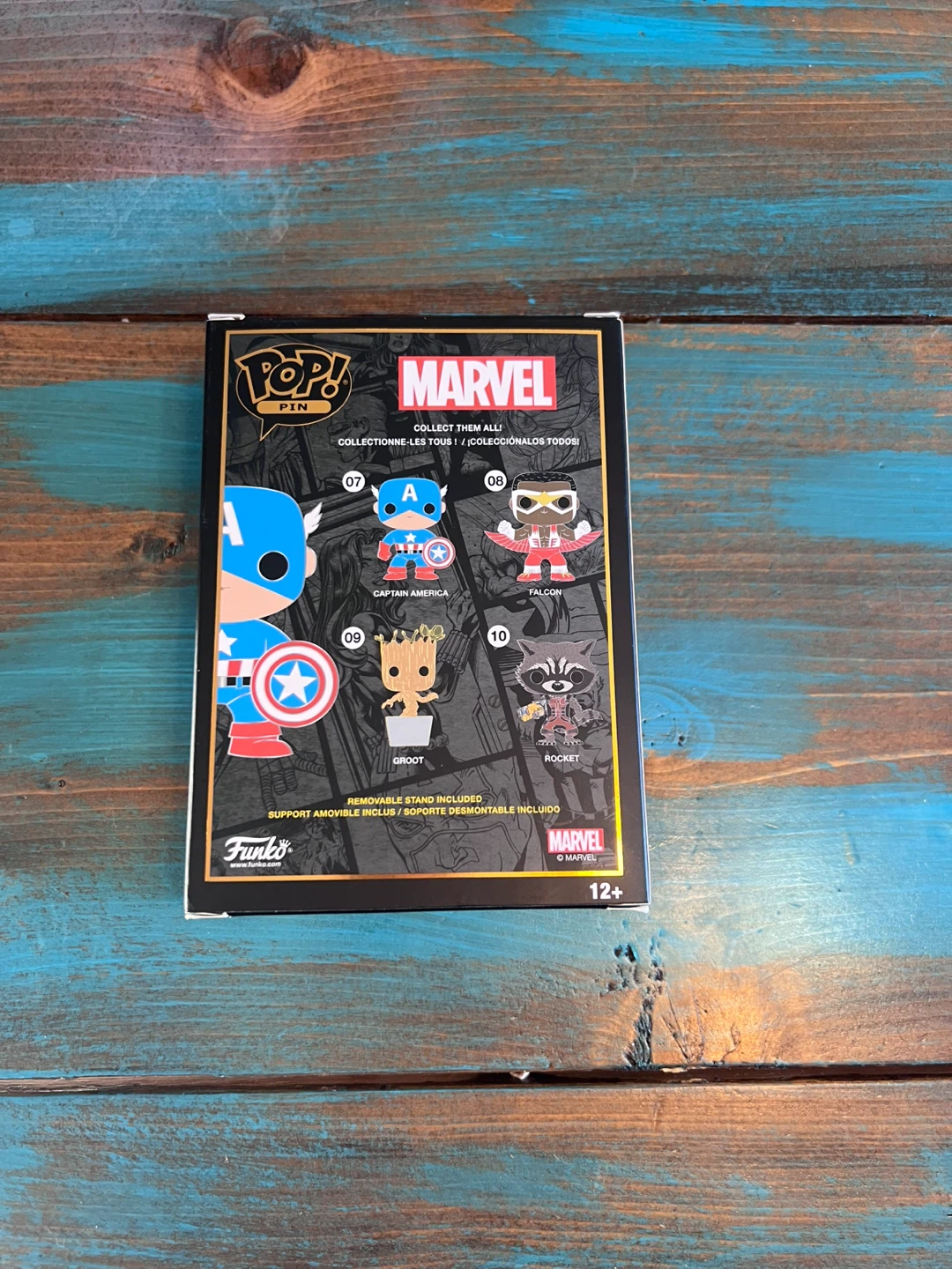 Funko Pop! Marvel Captain America Enamel Pin - photo 2
