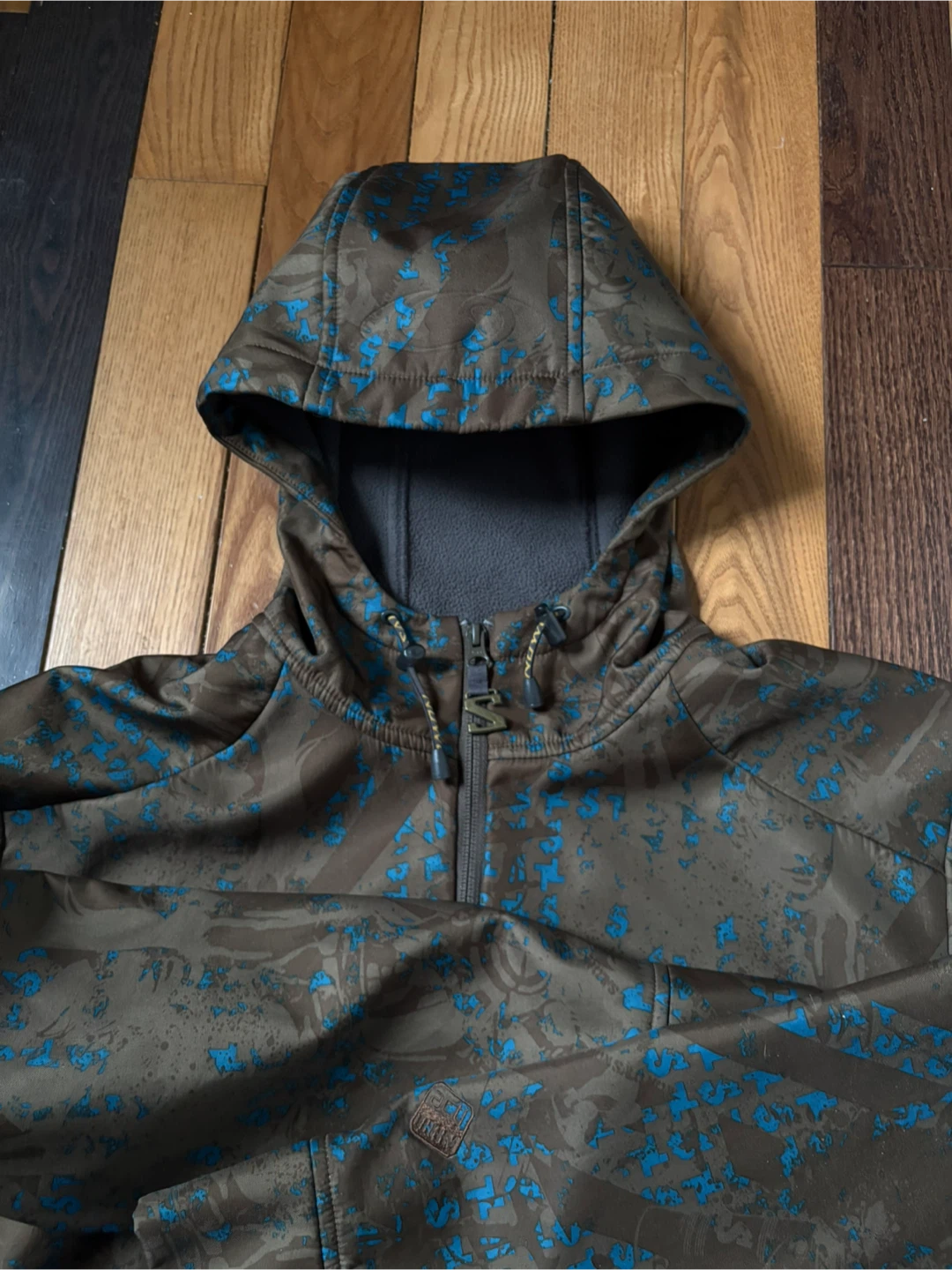 Vintage Salomon soft shell hoodie L mec tnf nike acg