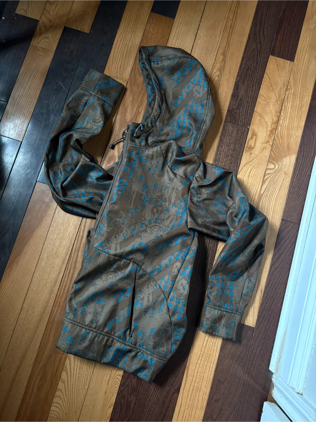Vintage Salomon soft shell hoodie L mec tnf nike acg - photo 4