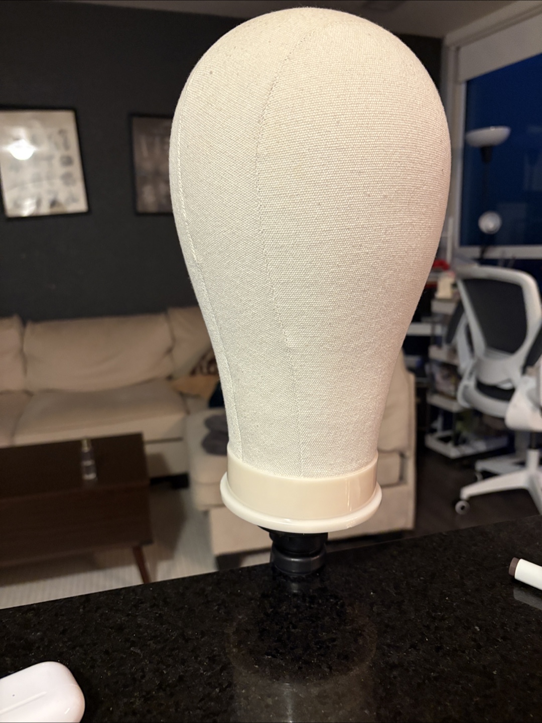 Wig Head Stand & Styling Kit with Mannequin Head and Bag - photo 2
