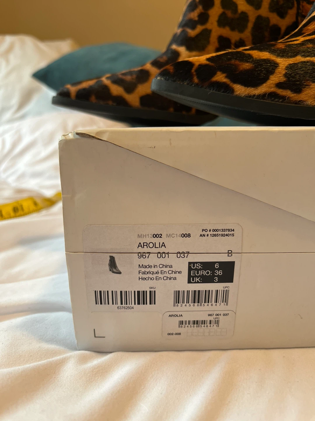 Brand New! ALDO Arolia Boots Leopard Print Size 6 - photo 3