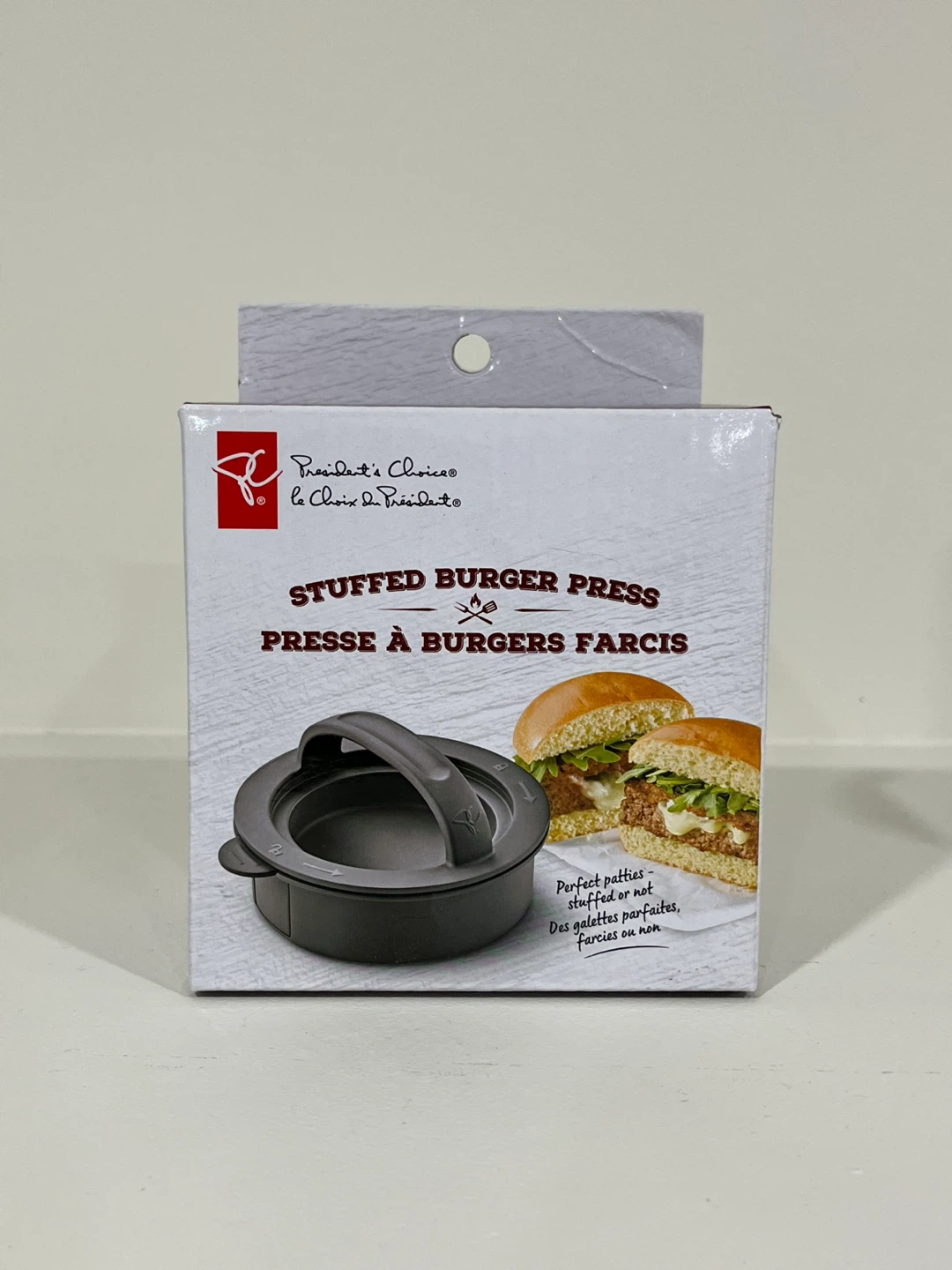 🆕President's Choice Stuffed Burger Press