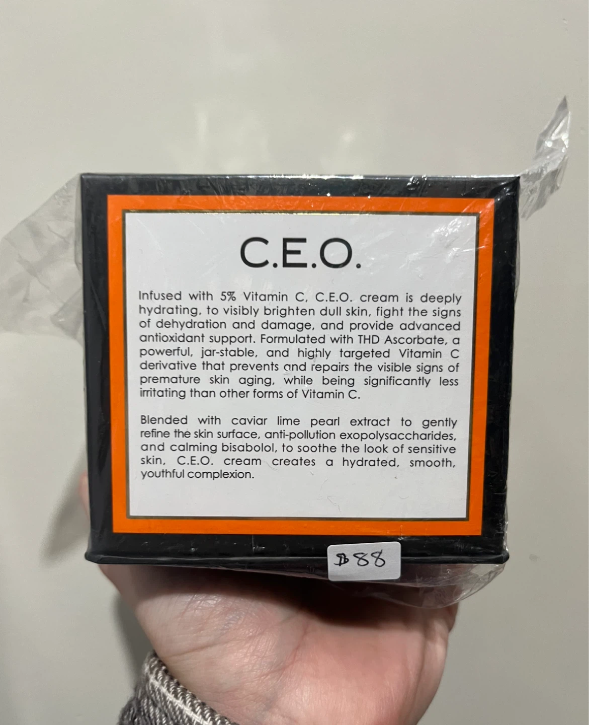 🆕Sunday Riley C.E.O. Vitamin C Rich Hydration Cream 1.7 oz - photo 2
