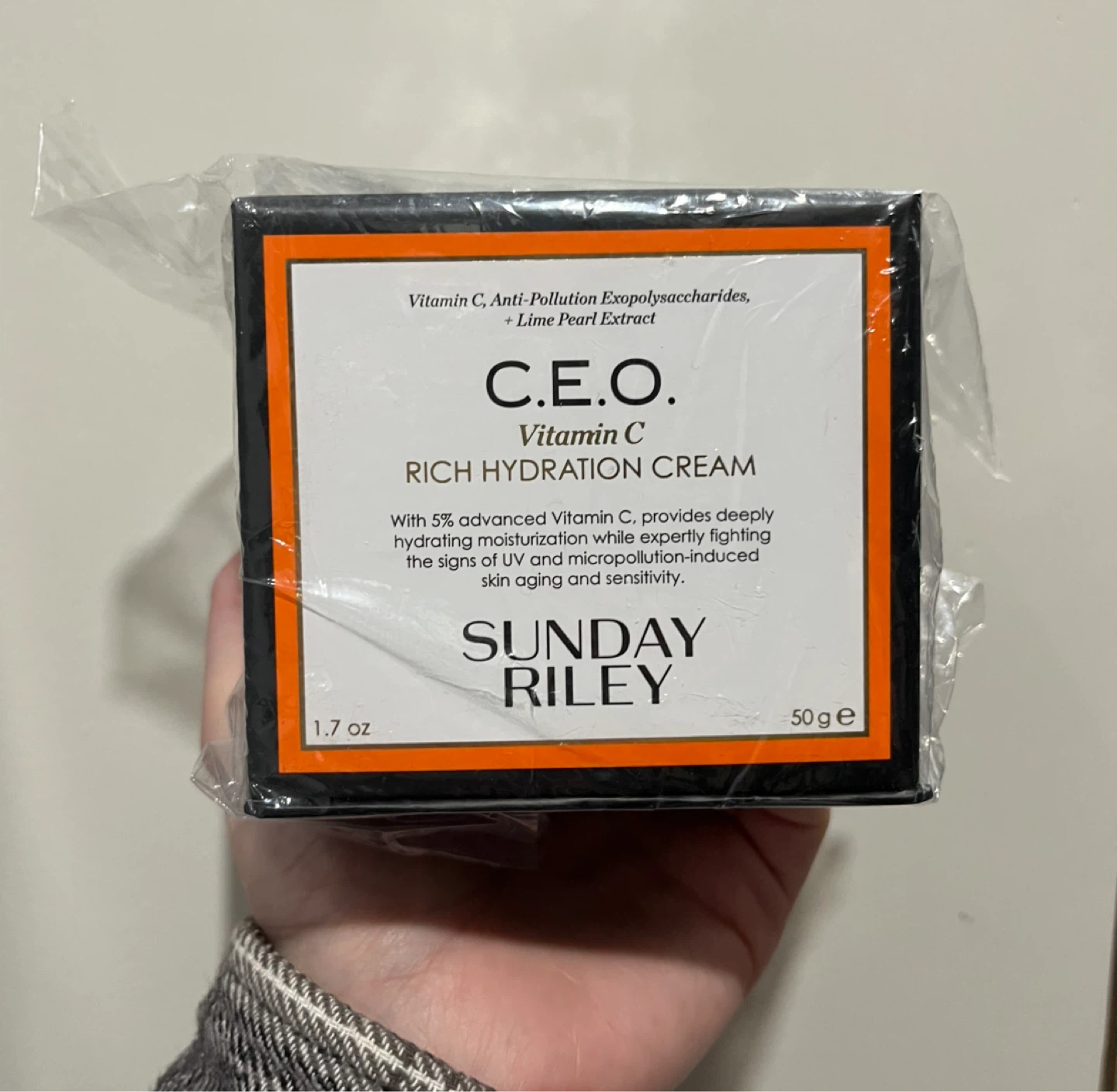 🆕Sunday Riley C.E.O. Vitamin C Rich Hydration Cream 1.7 oz