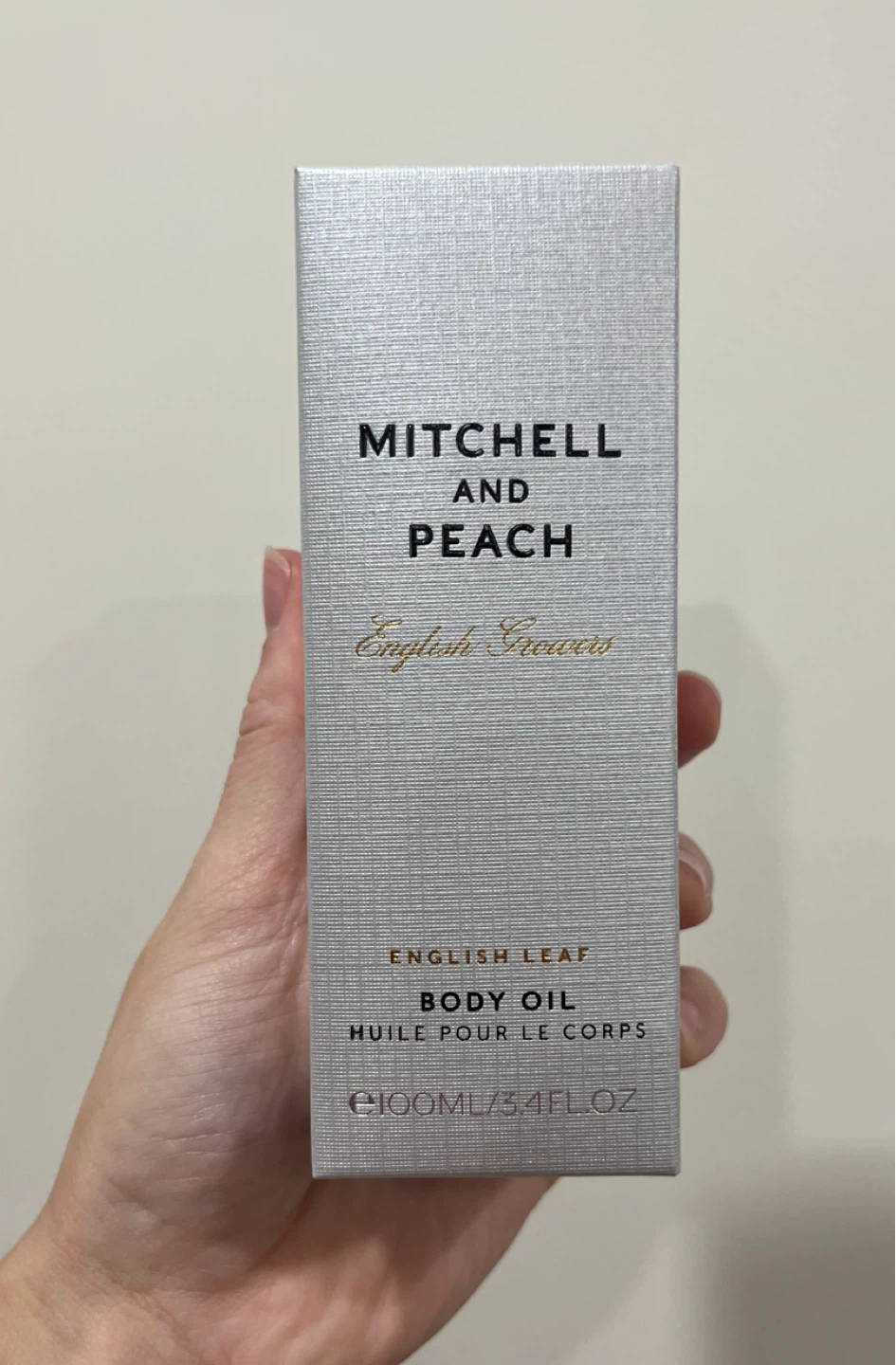 🆕Mitchell and Peach English Leaf Body Oil 100ml