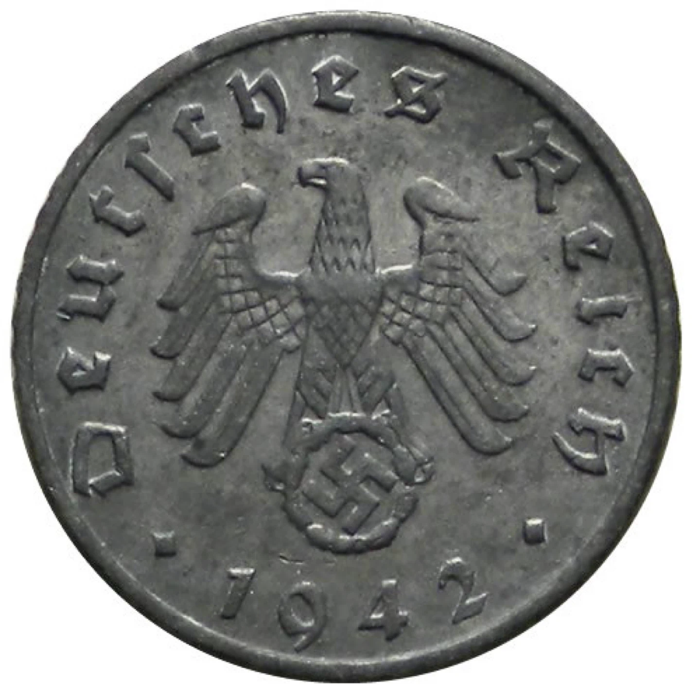 Antique WW2 German Third Reich Coin