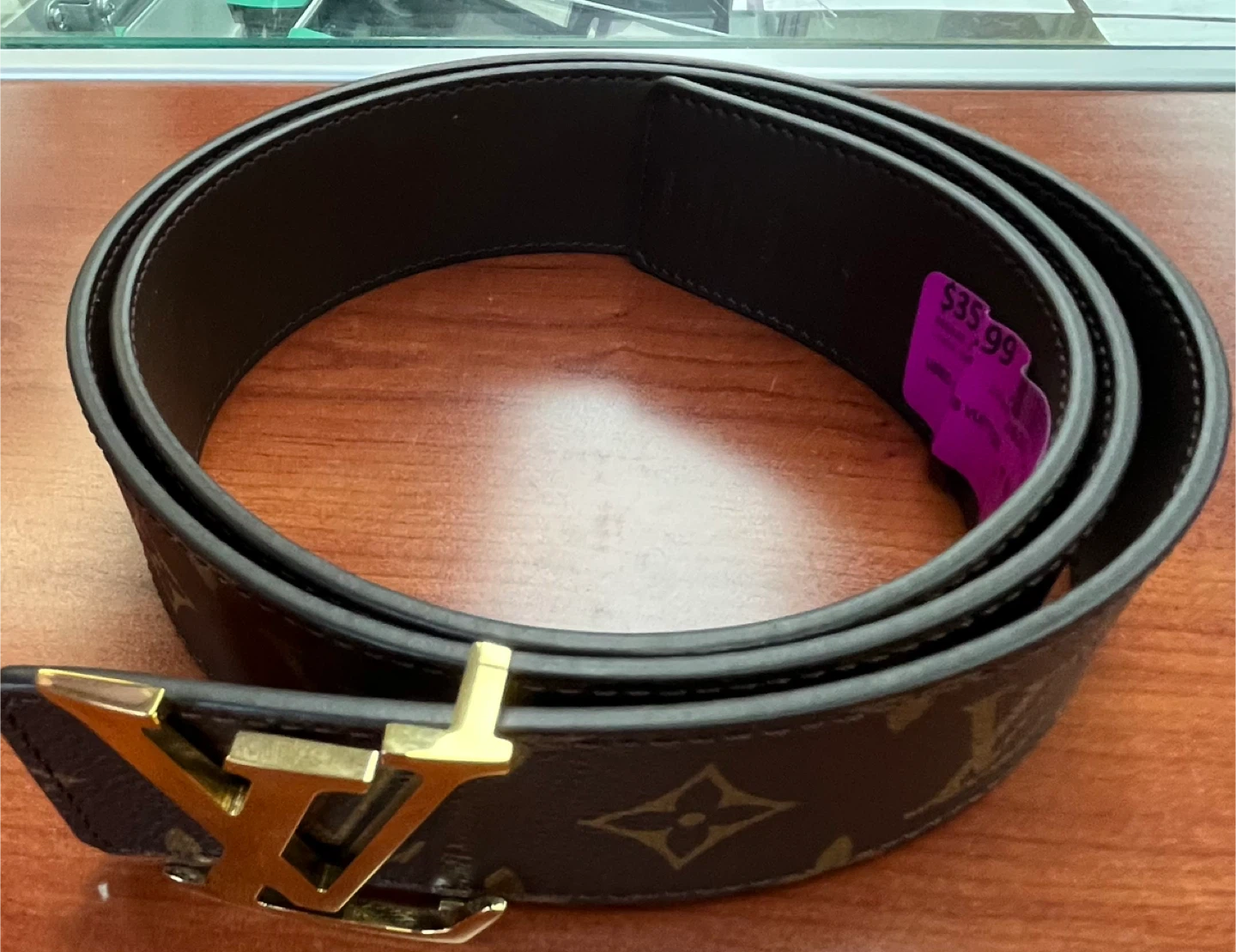 Louis Vuitton Monogram Belt