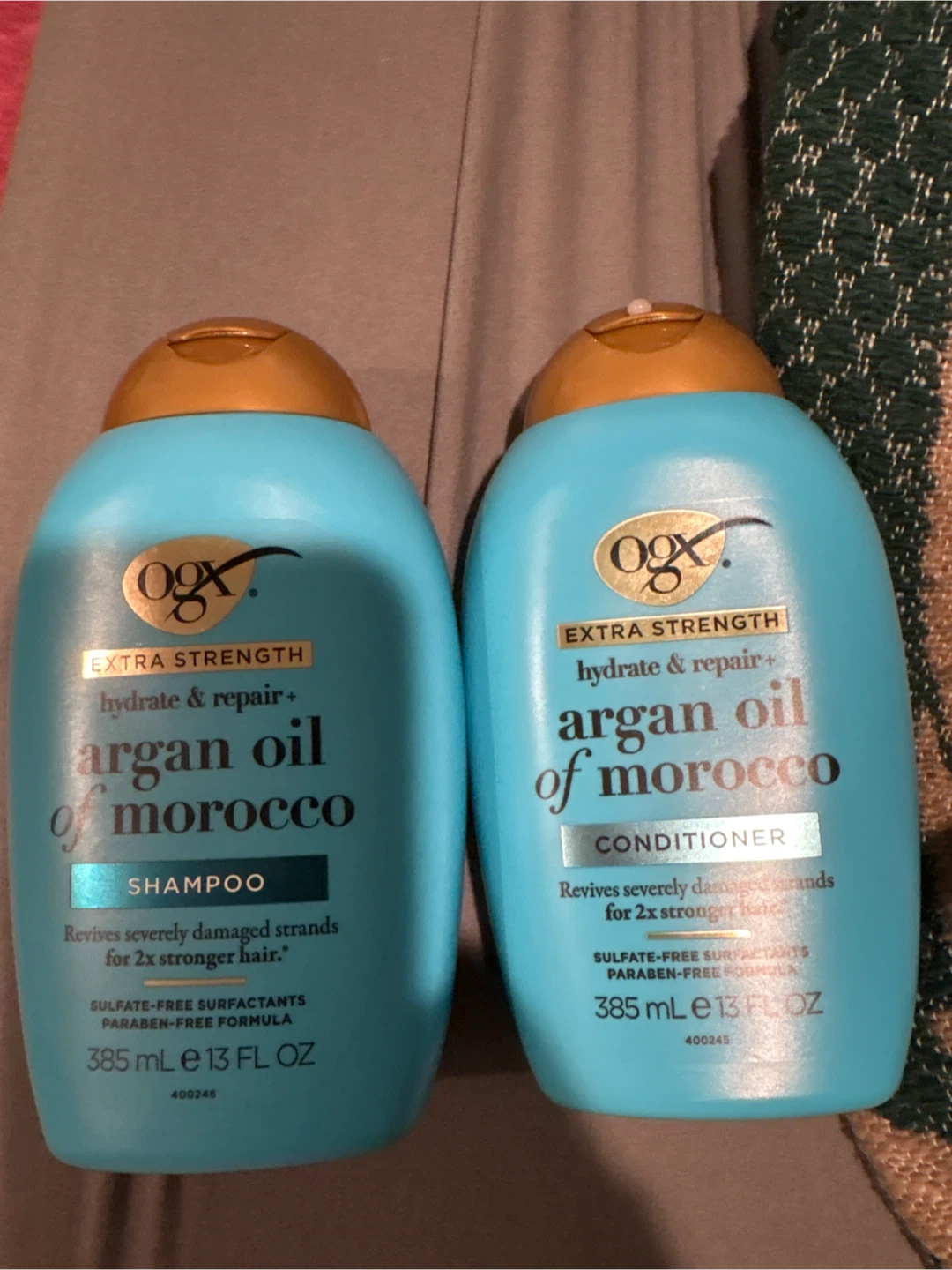 OGX Argan Oil of Morocco Shampoo and Conditioner Set