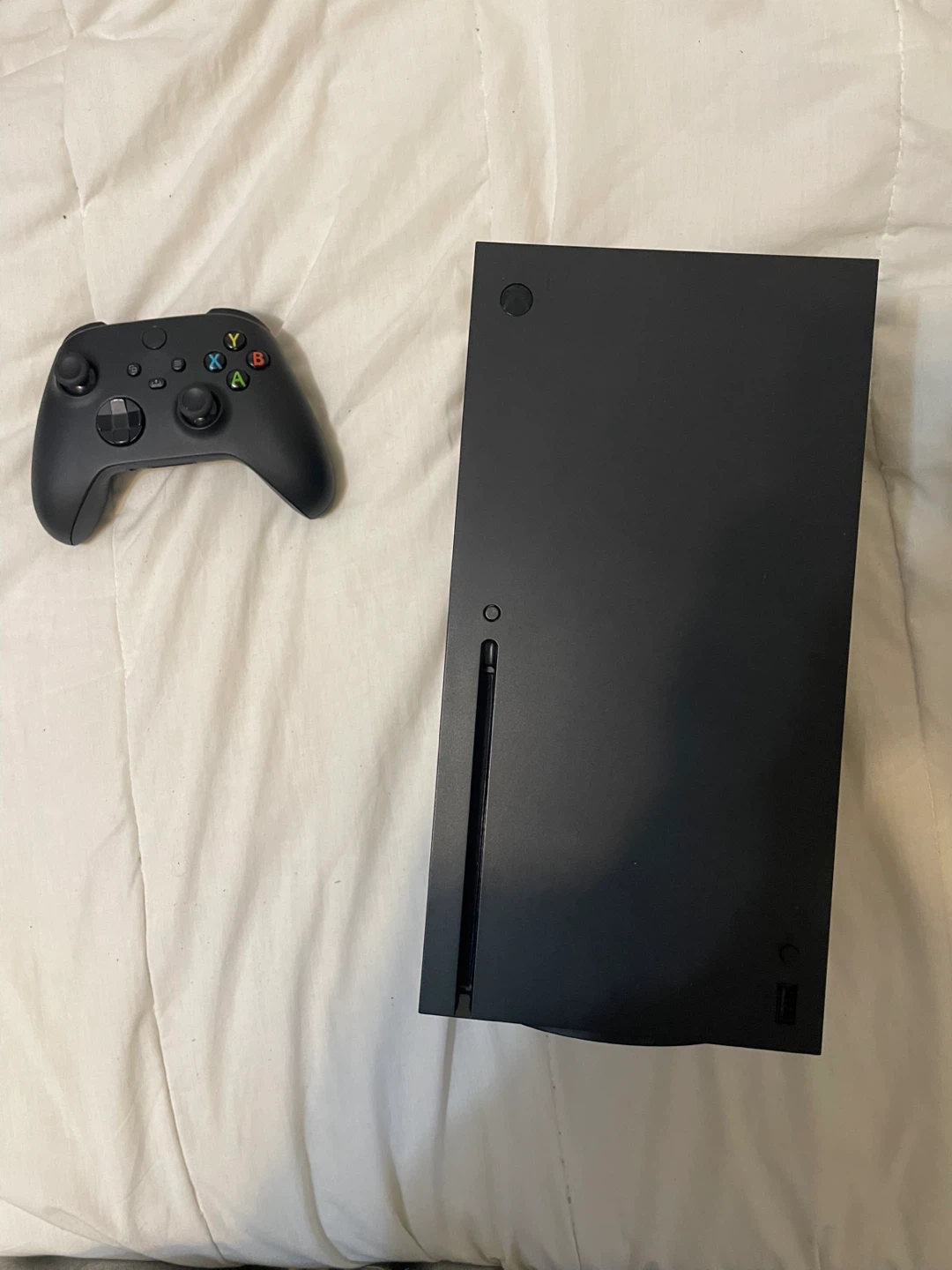 Xbox Series S with controller