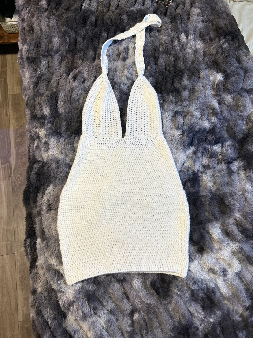Crochet Halter Dress-The Loja dress