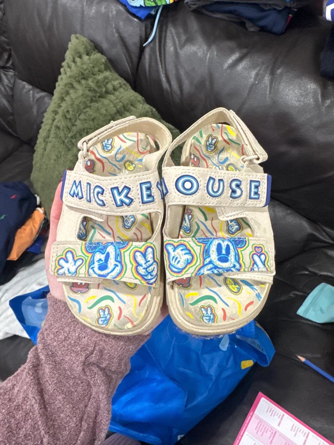 Mickey Mouse Kids Zara Sandals