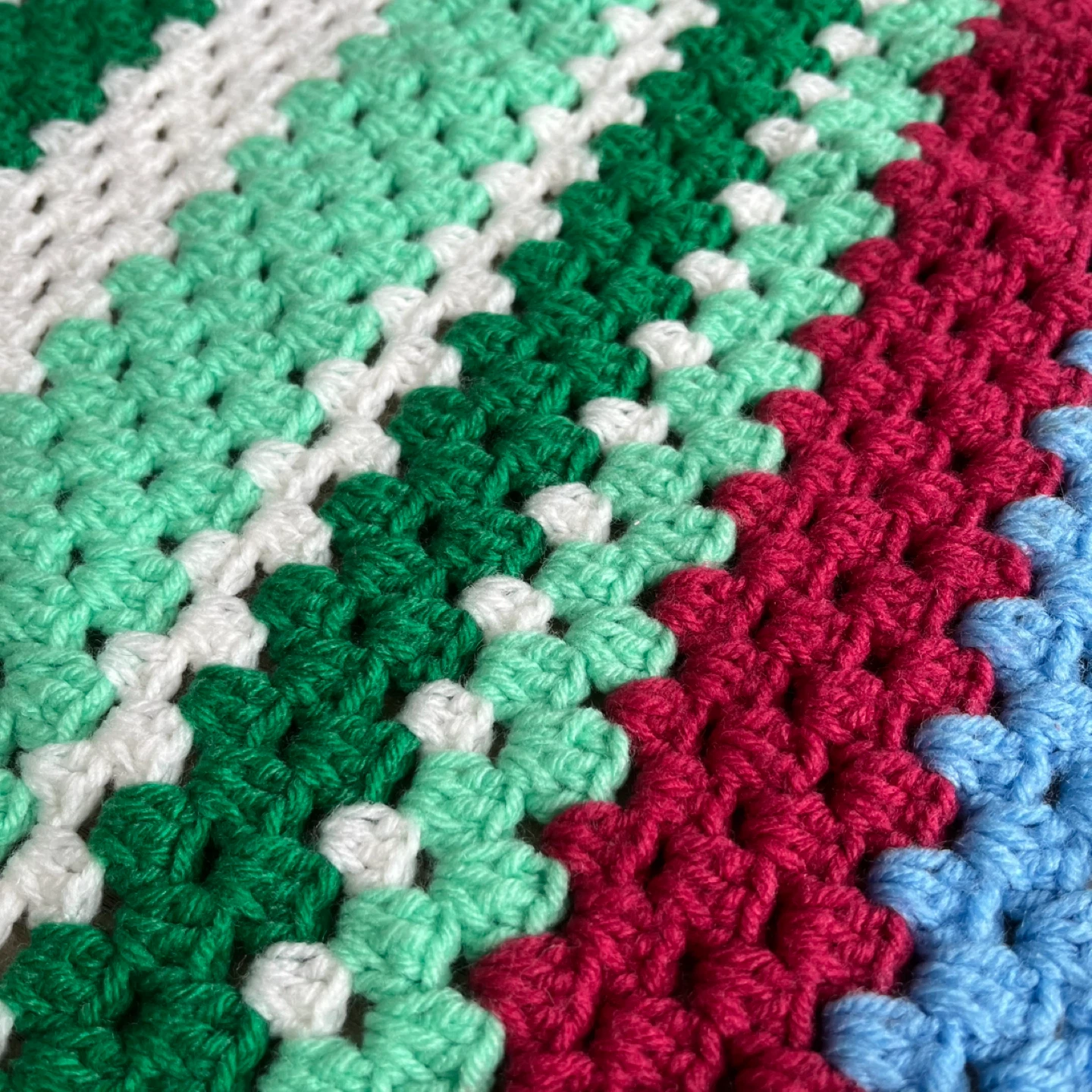 Handmade Crochet Baby Blanket - photo 3
