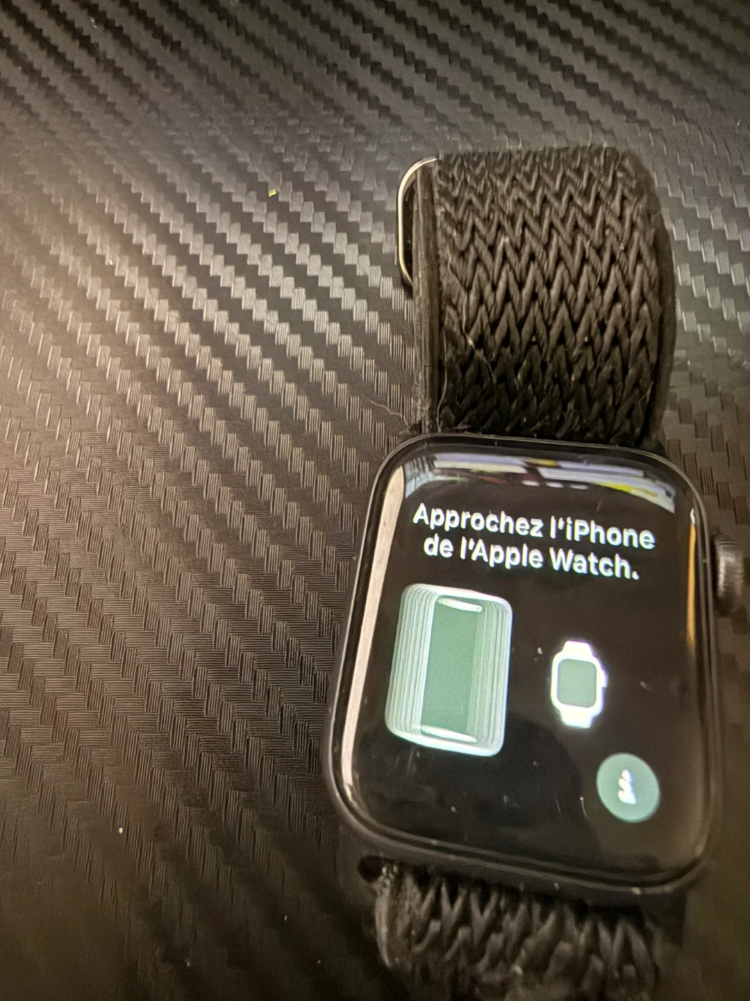 Apple Watch series 6  with Black Braided Solo Loop Band