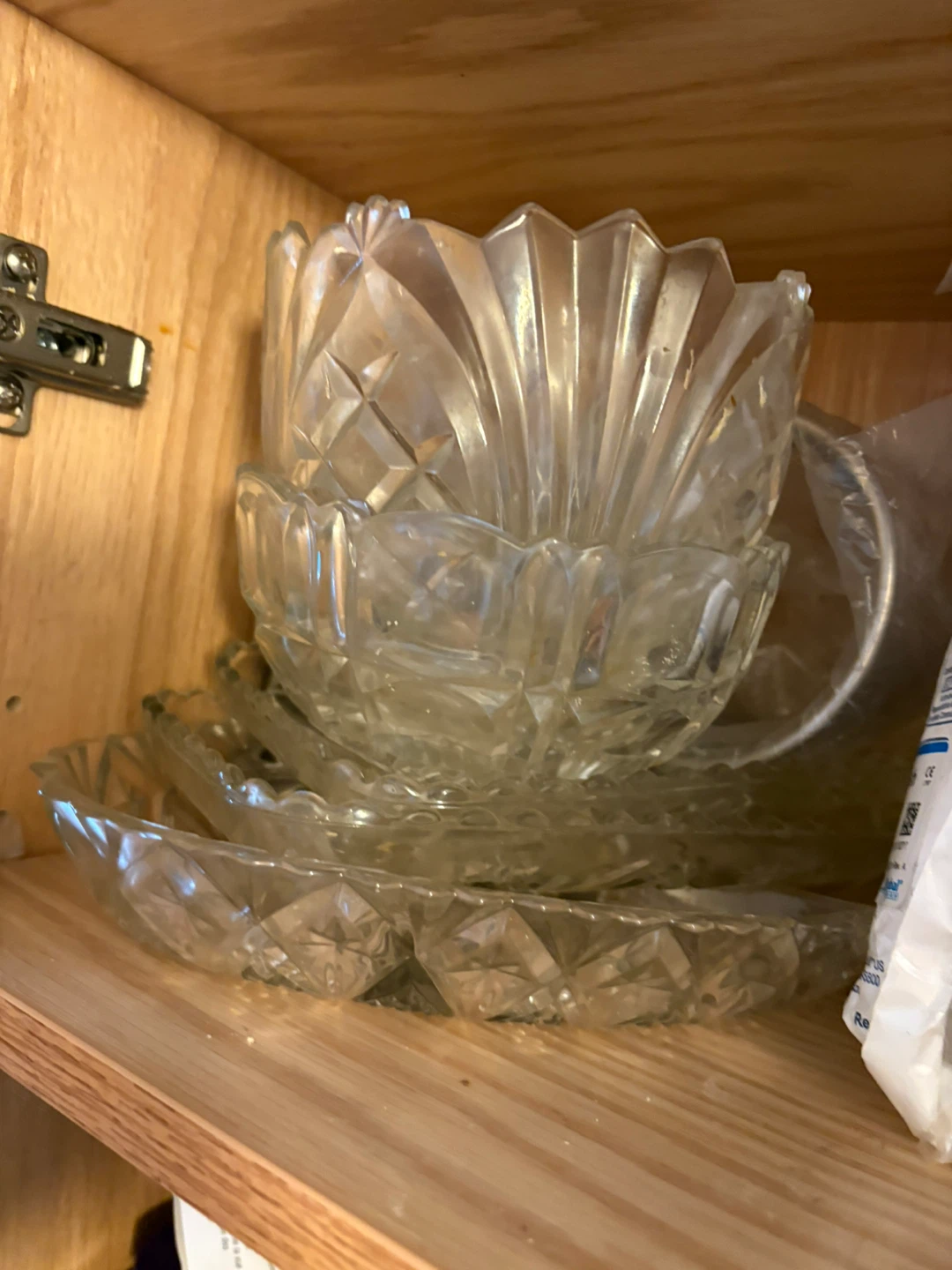 Glass Serving Bowl Set - photo 3