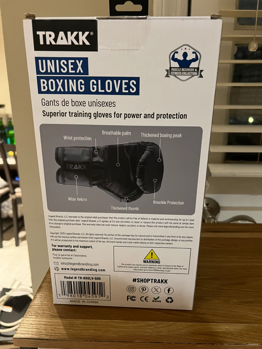 TRAKK Unisex Boxing Gloves - photo 3