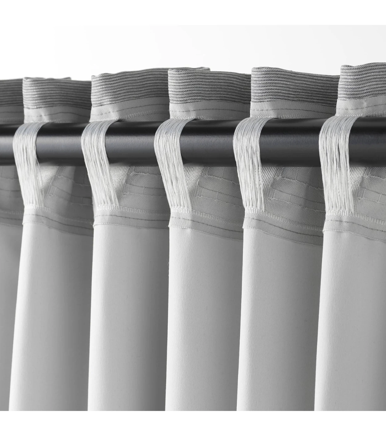 IKEA Curtain Set – VILBORG & HILJA + Rod & Hemming Strip - photo 4
