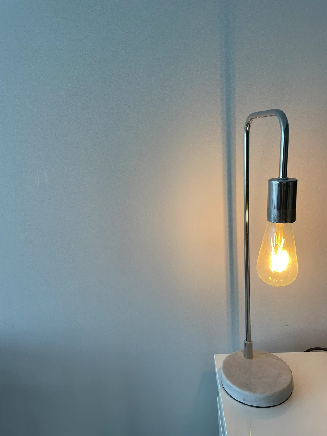 Modern Desk Lamp with Concrete Base