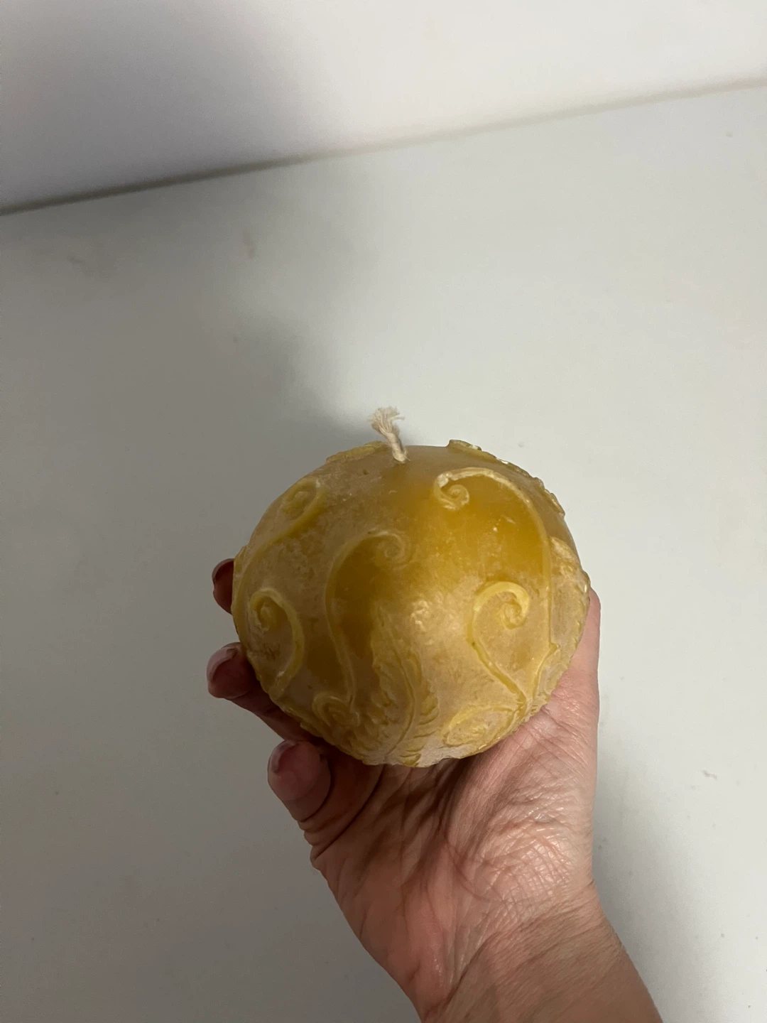 100% beeswax Decorative Round Candle - photo 2