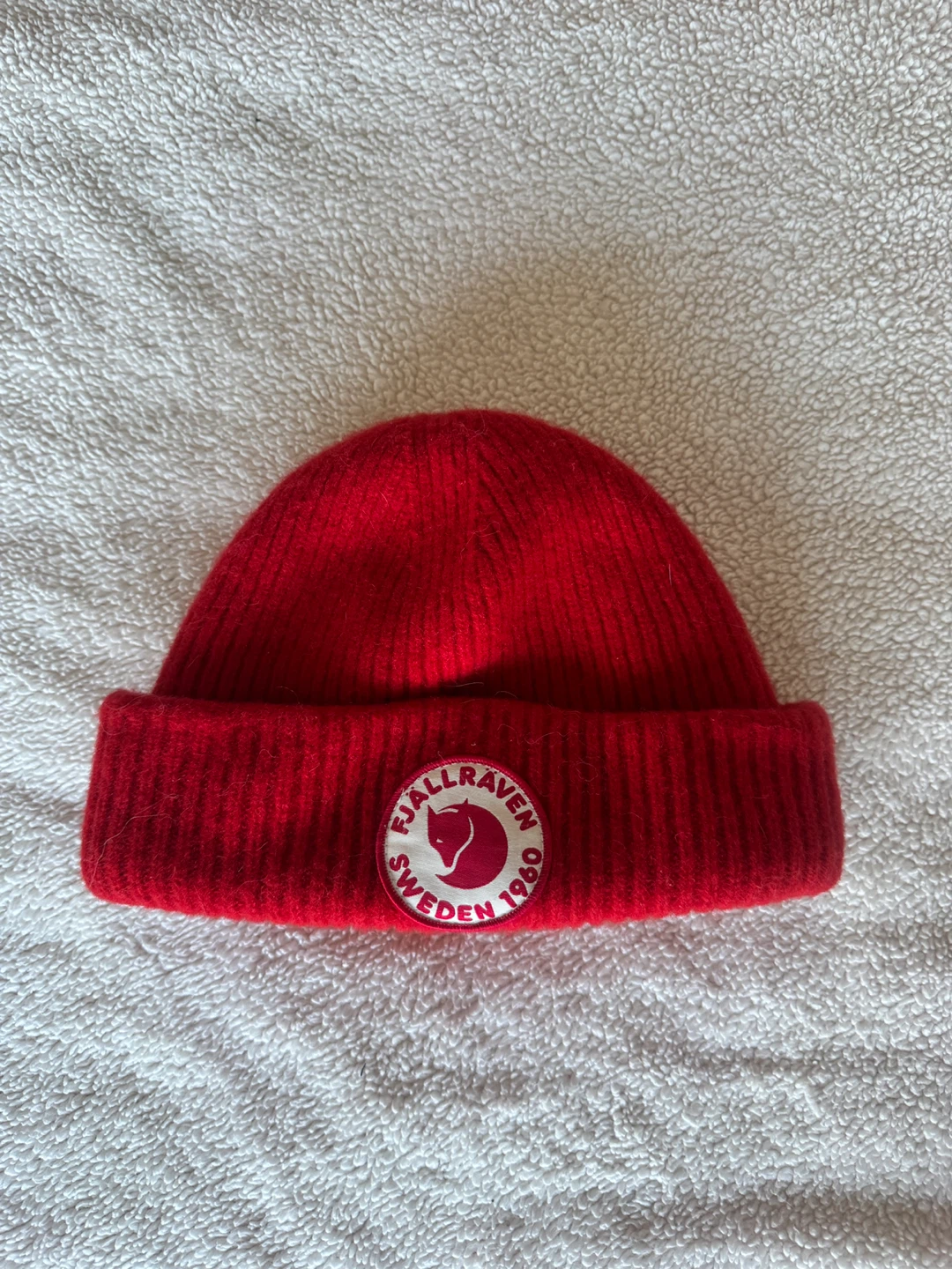 Fjällräven Red Fisherman Beanie