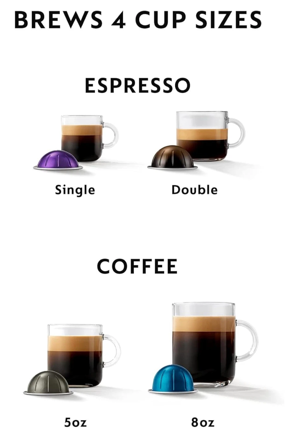 Nespresso Vertuo Plus & Aeroccino3 Coffee Machine - photo 3