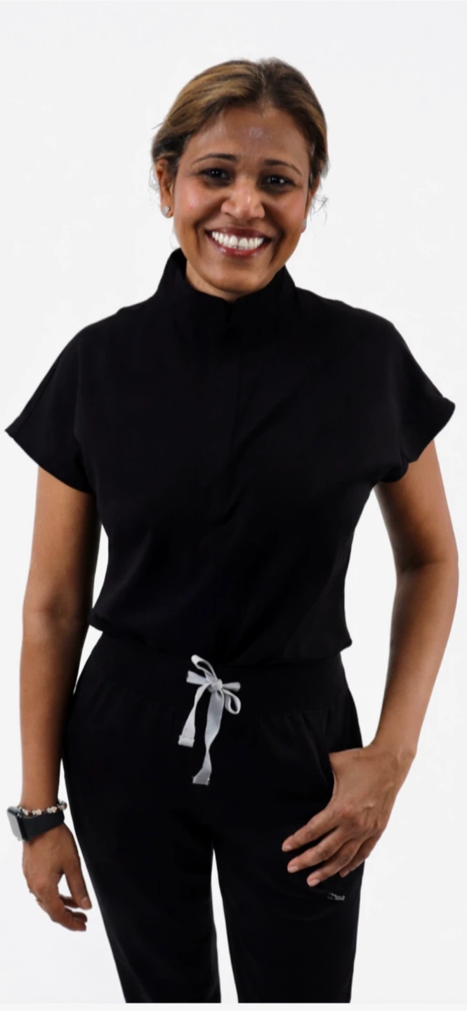 Black Scrub Top - photo 2