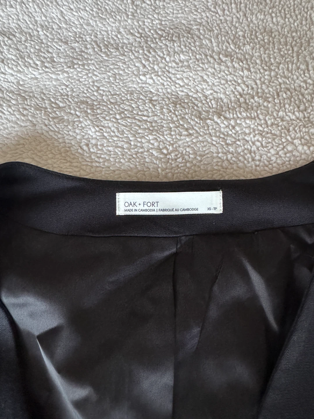 OAK + FORT Black Vest - photo 3