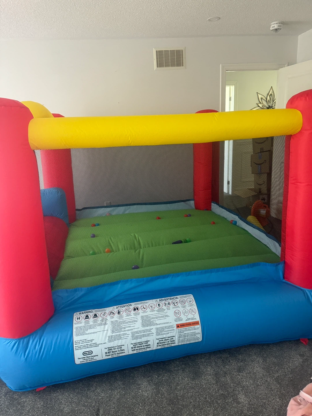Little Tikes Inflatable Bounce House with Slide