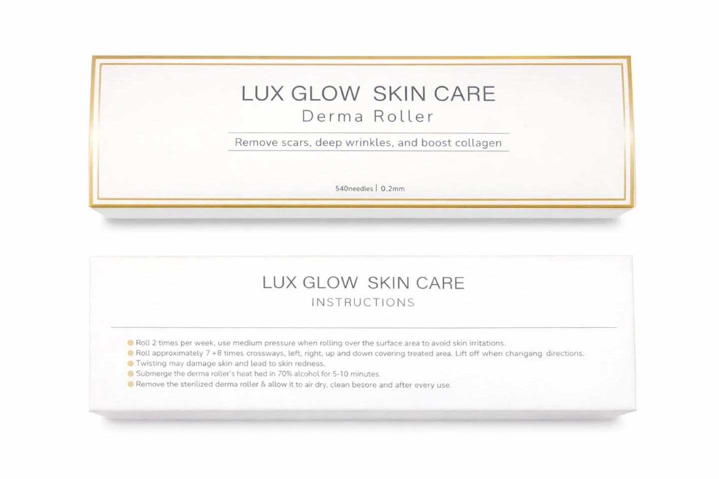 LUX GLOW SKIN CARE Derma Roller 0.2mm