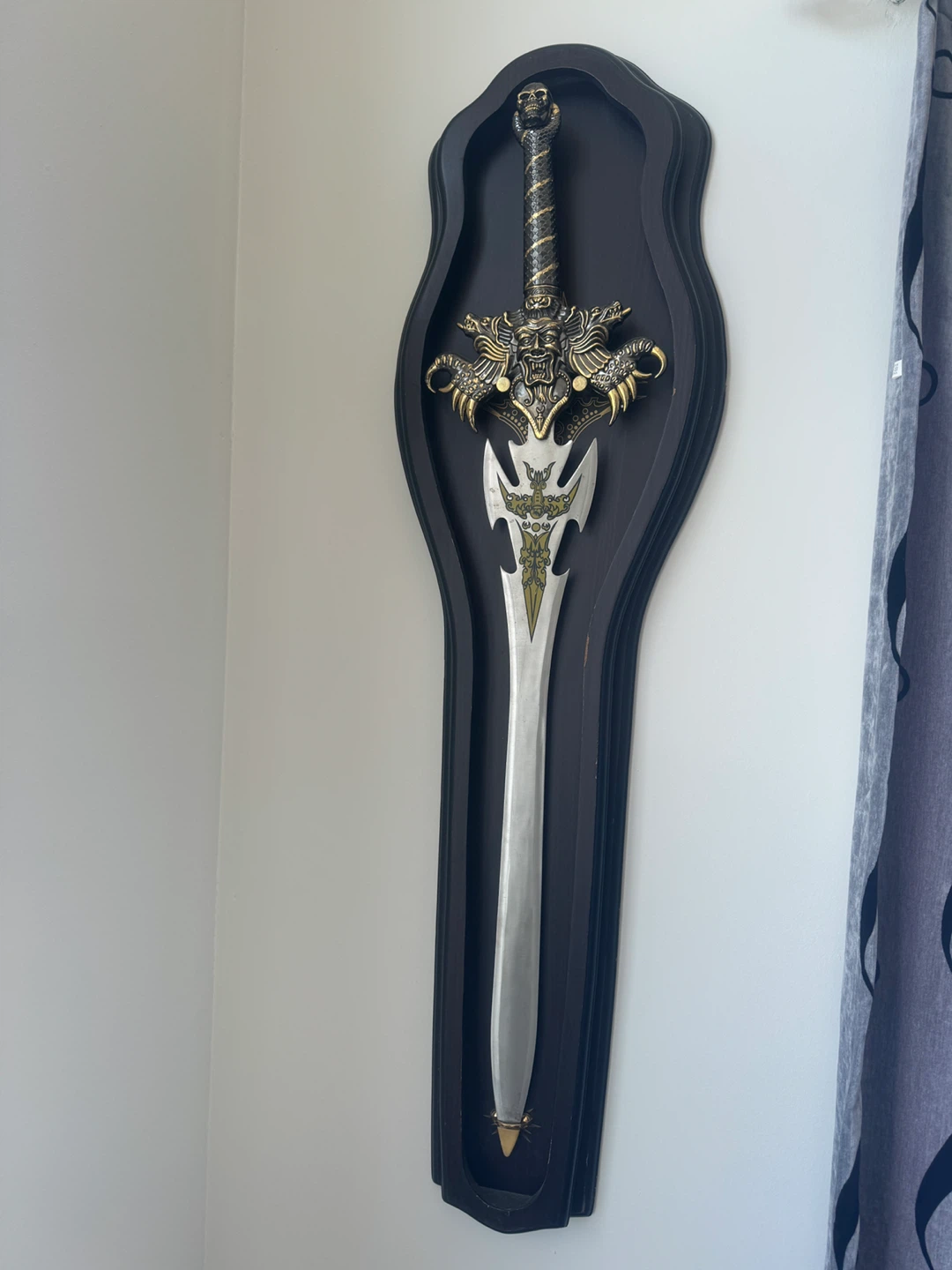Decorative Wall Sword with Display Plaque