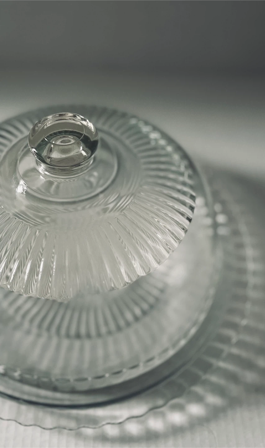 All-Glass Serving Set- Perfect for Appetizers & Pastries - photo 4