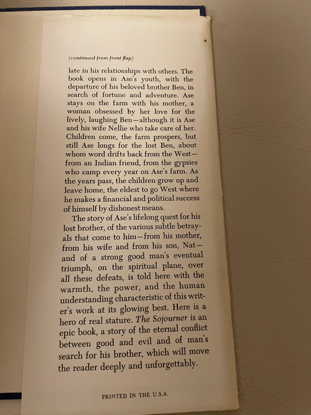 Vintage The Sojourner by Marjorie Kinnan Rawlings Novel - photo 4