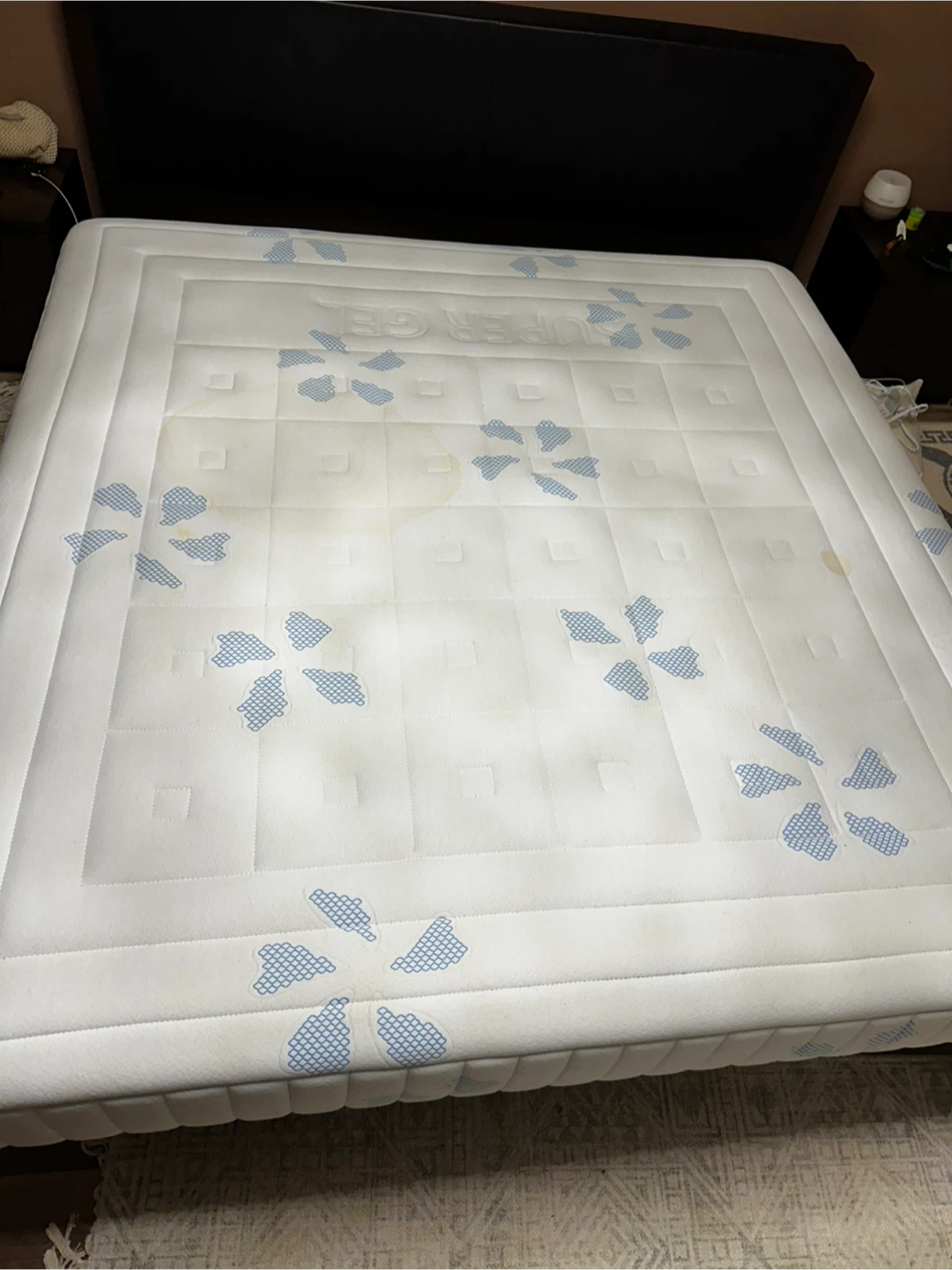 King Size Super Gel Foam Mattress - ESF Furniture - 9” - photo 5