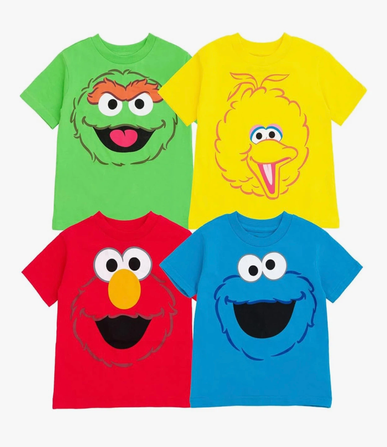 Sesame Street Toddler Size 3T Pack of 4 T-Shirts - photo 5
