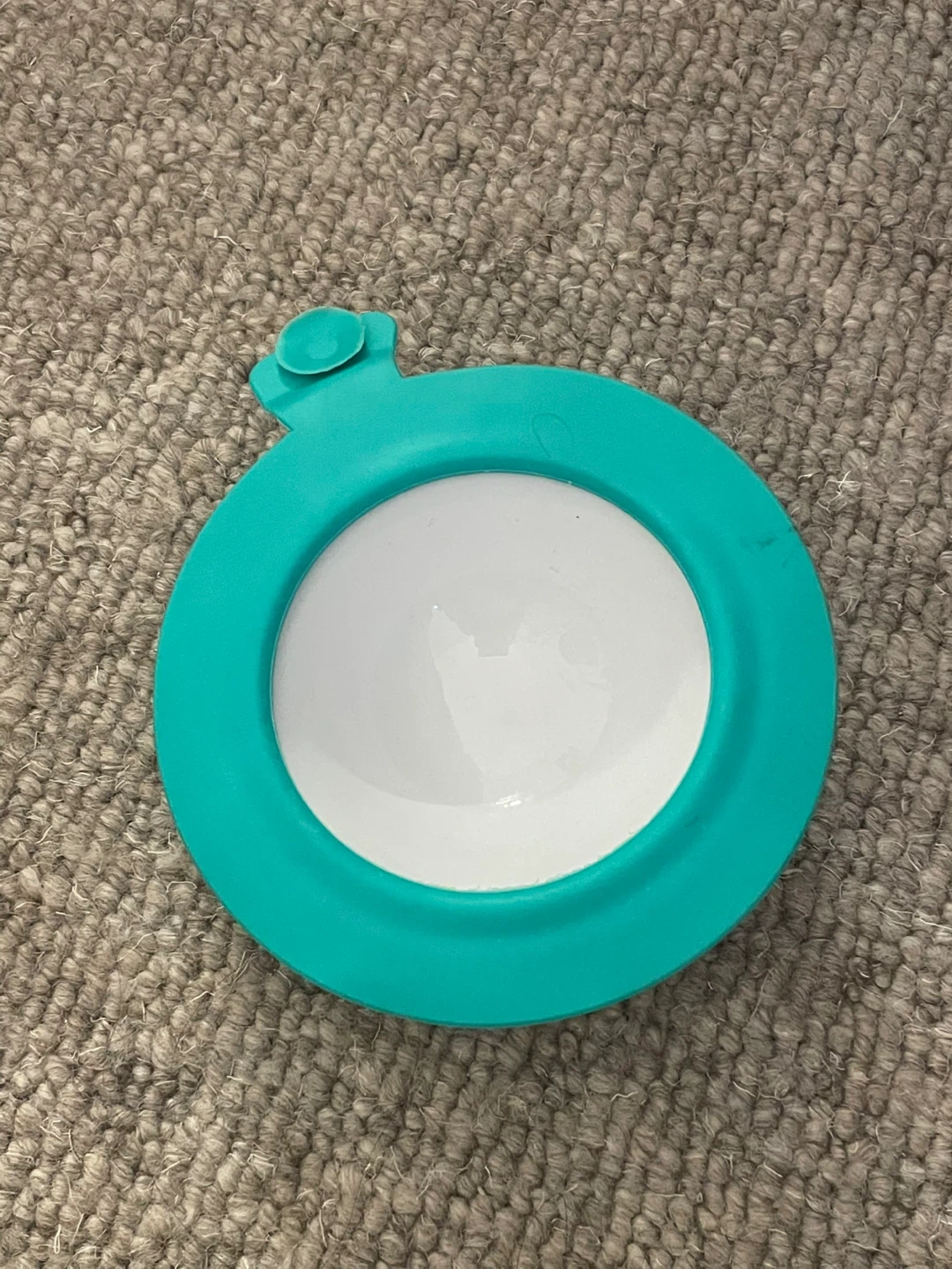 Teal Silicone Suction Lid Cover - photo 2