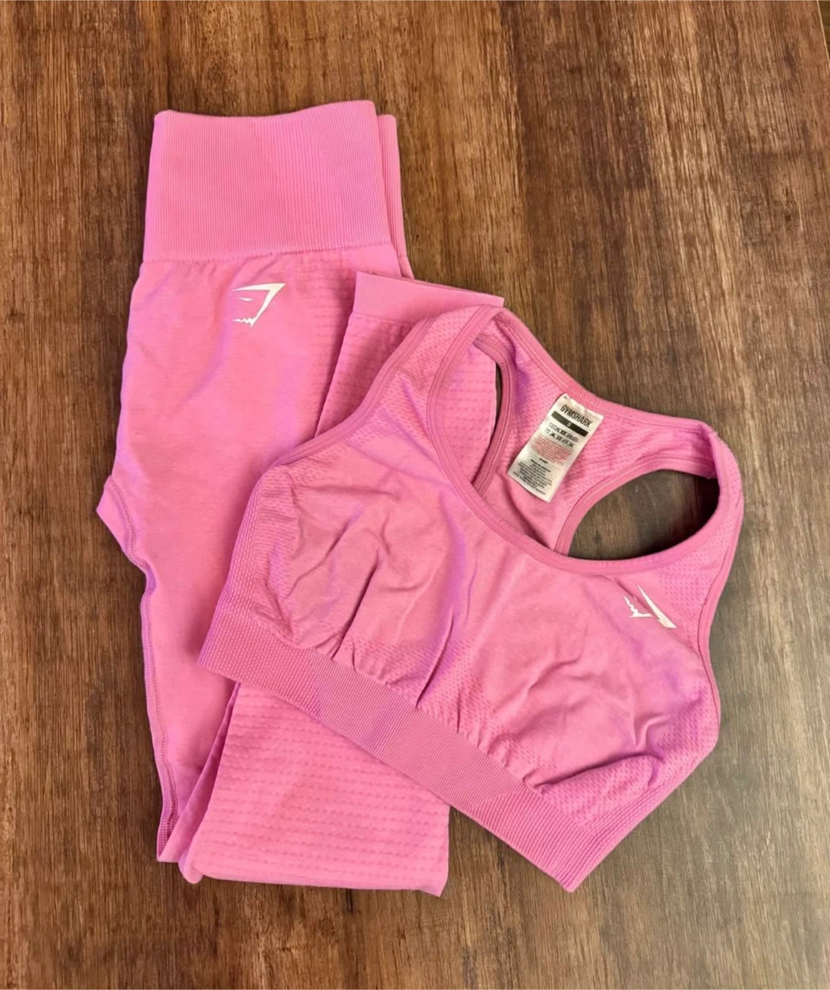 Gymshark Pink Sports Bra & Leggings Set