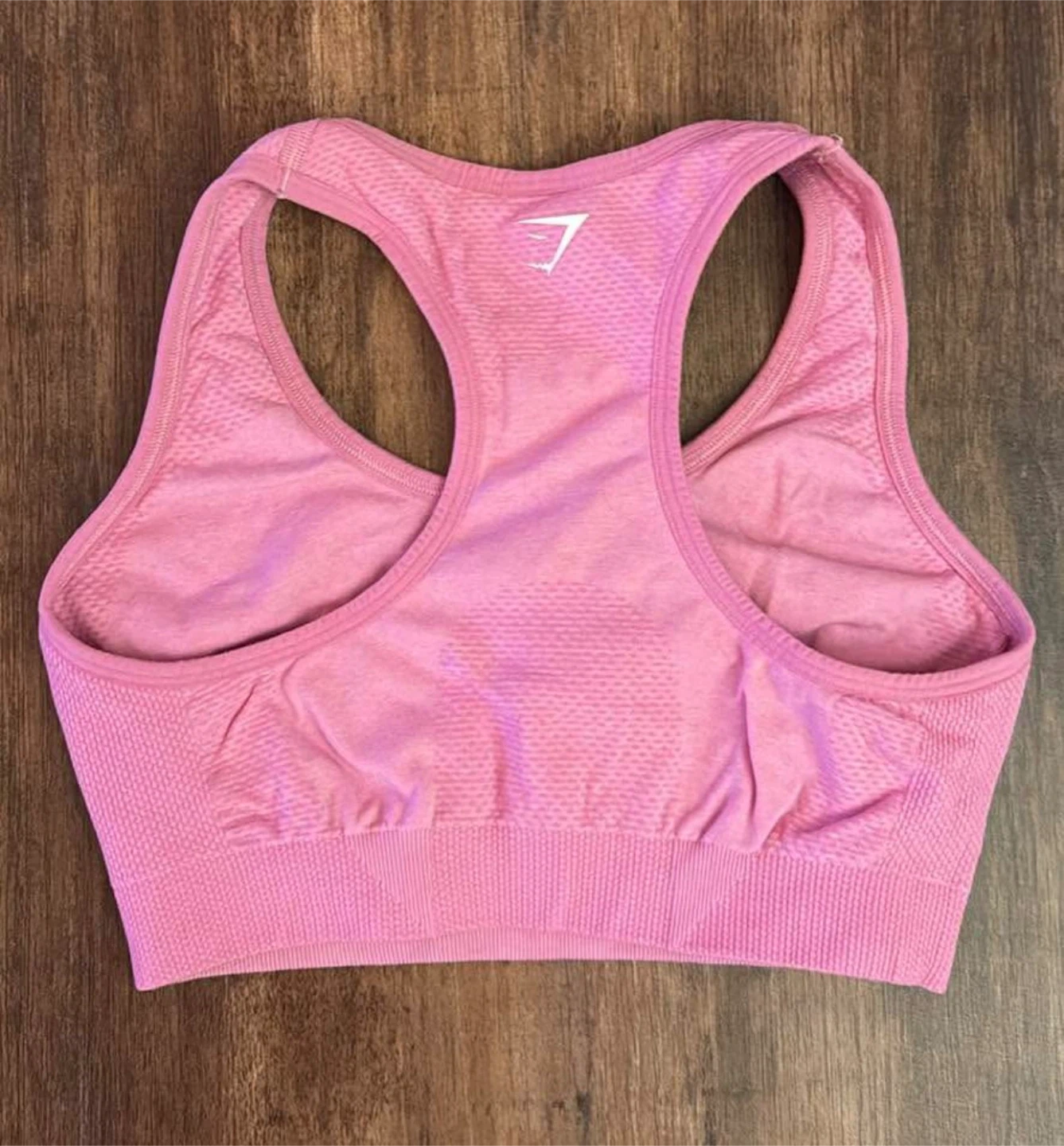 Gymshark Pink Sports Bra & Leggings Set - photo 3