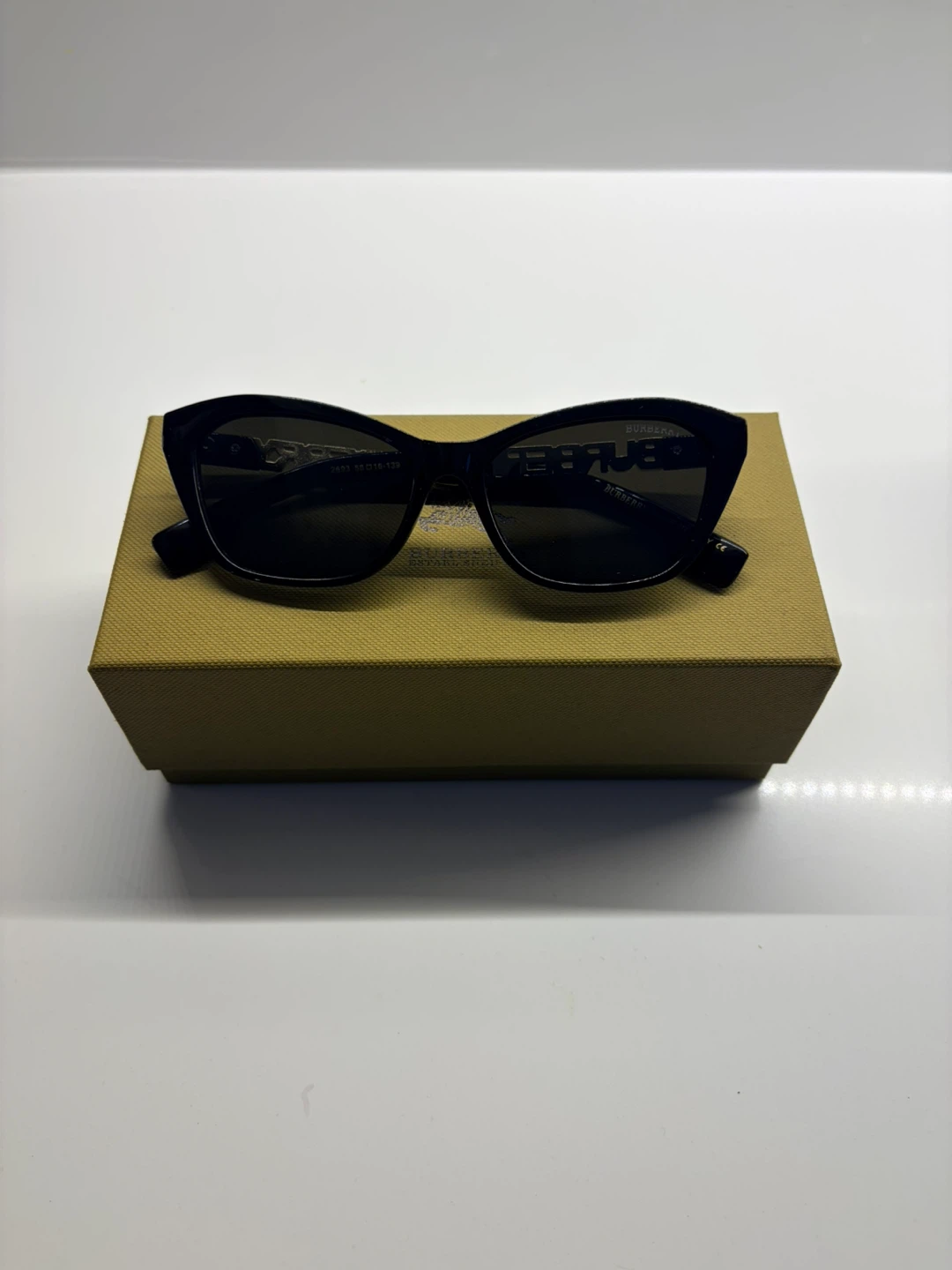 Burberry Black Cat-Eye Sunglasses