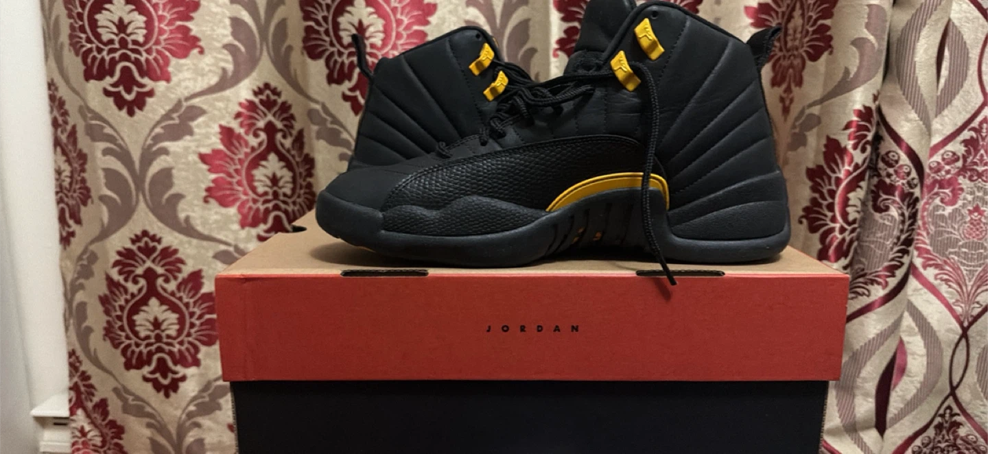 Air Jordan 12 "Reverse Taxi" Sneakers