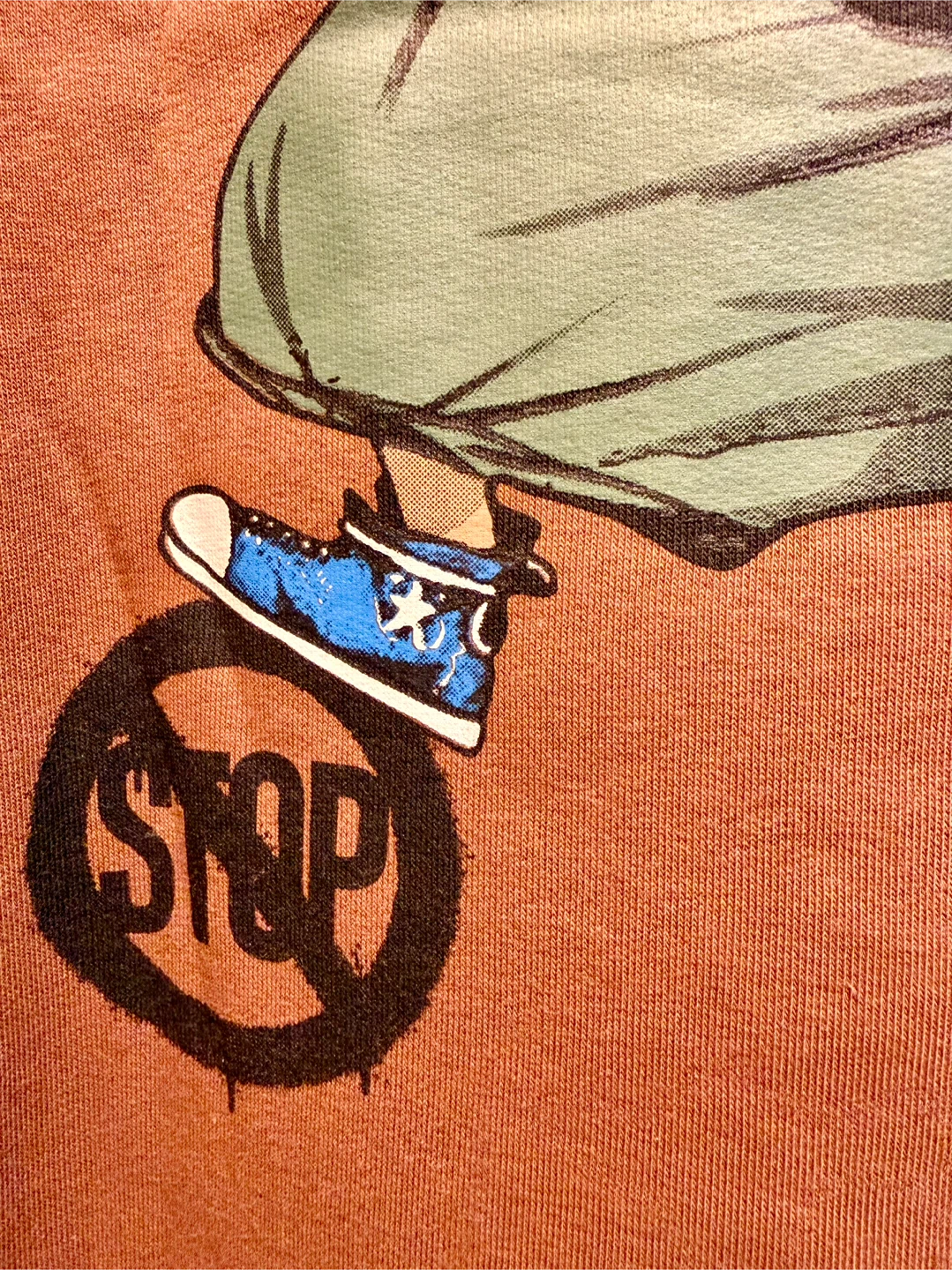 Brown Graphic Crewneck Sweatshirt - photo 4
