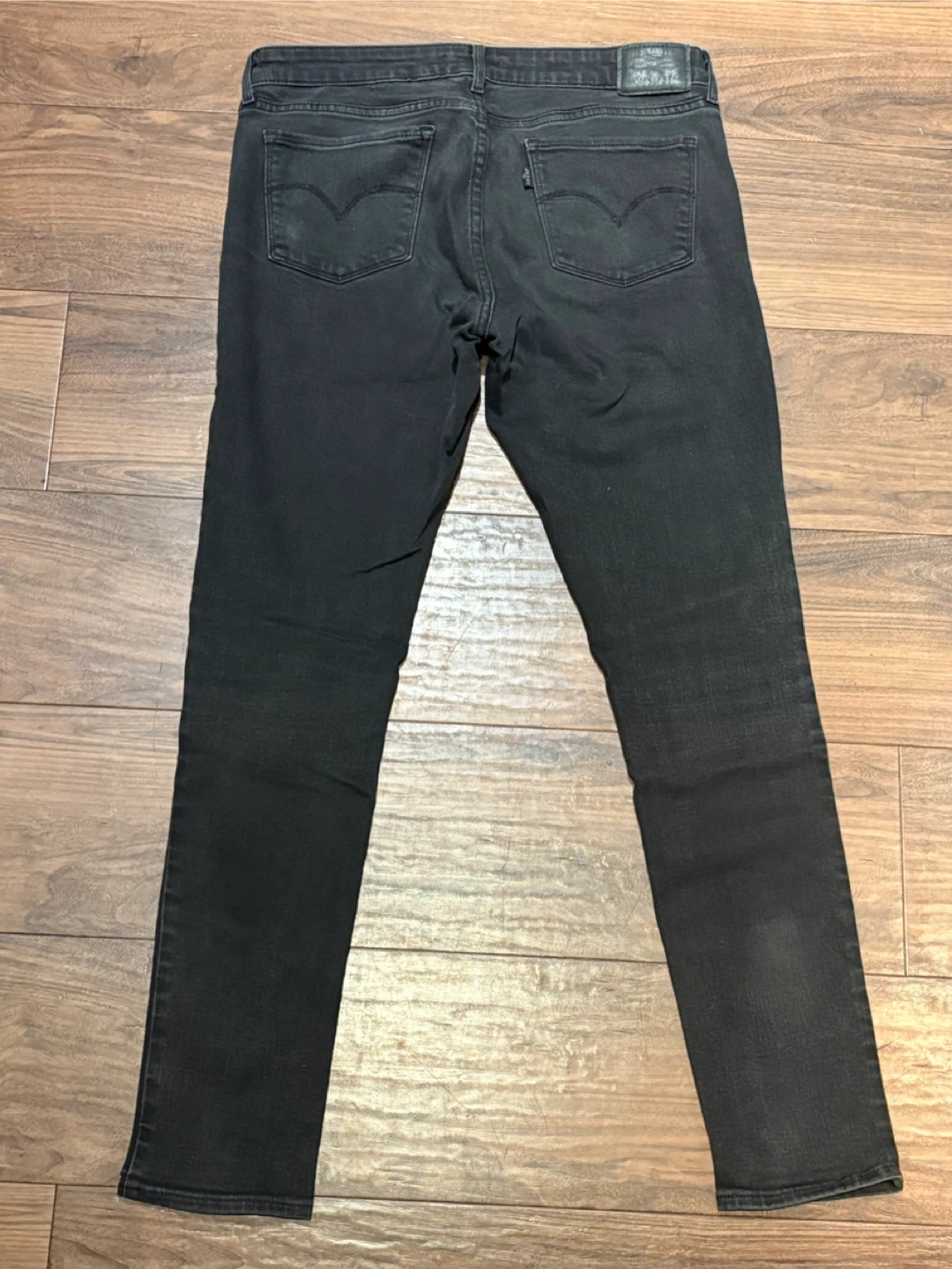 Levi's 711 Skinny Jeans - Black - Size 30 Emo Extreme Skinny