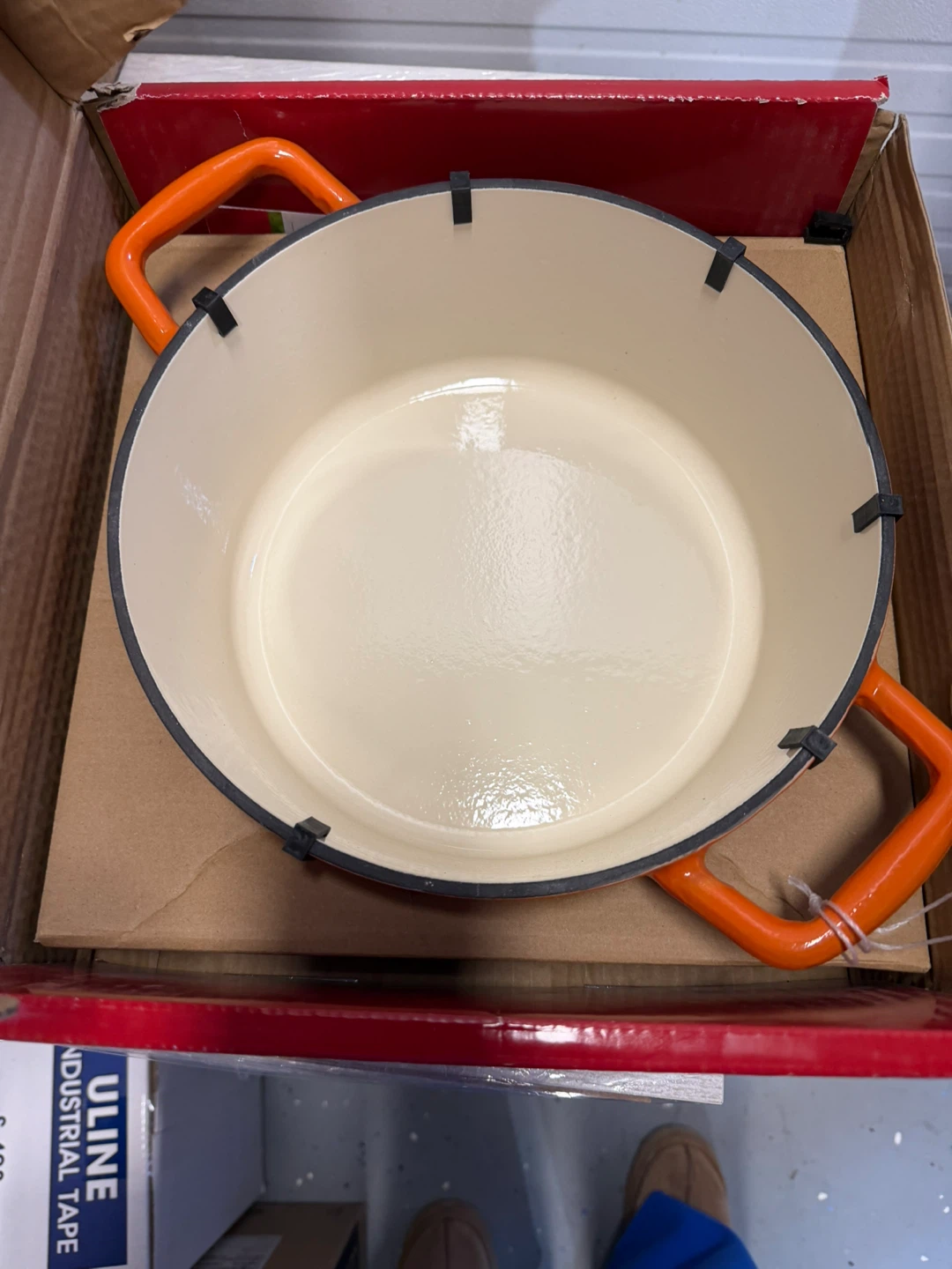 Lagostina Enameled Cast Iron Casserole with Lid - 6 qt / 5.6 L - photo 2